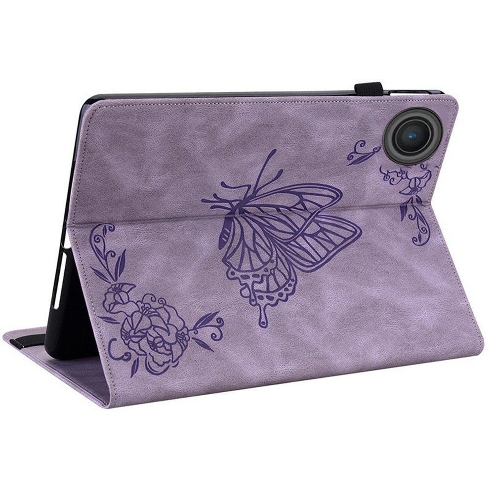 Lenovo Tab Handytasche Schmetterling Lila