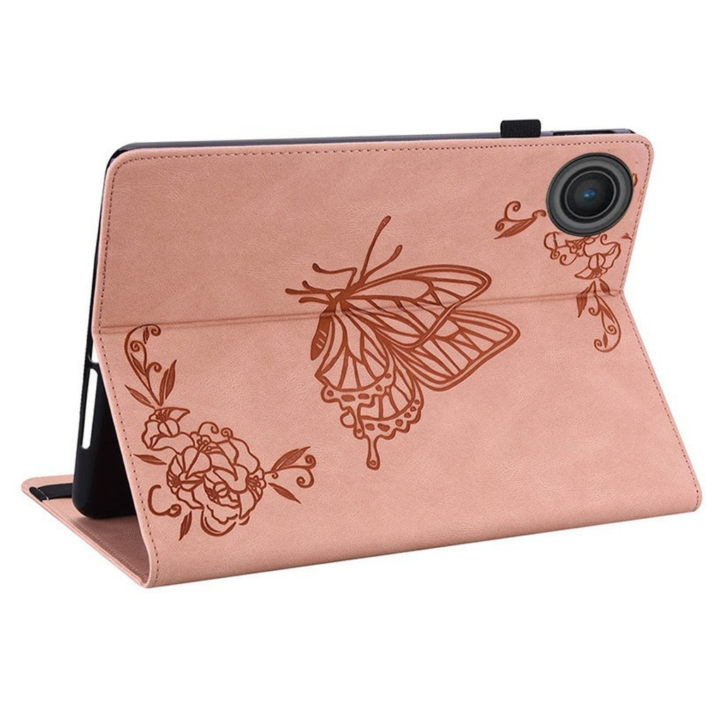  Lenovo Tab Handytasche Schmetterling Rosa