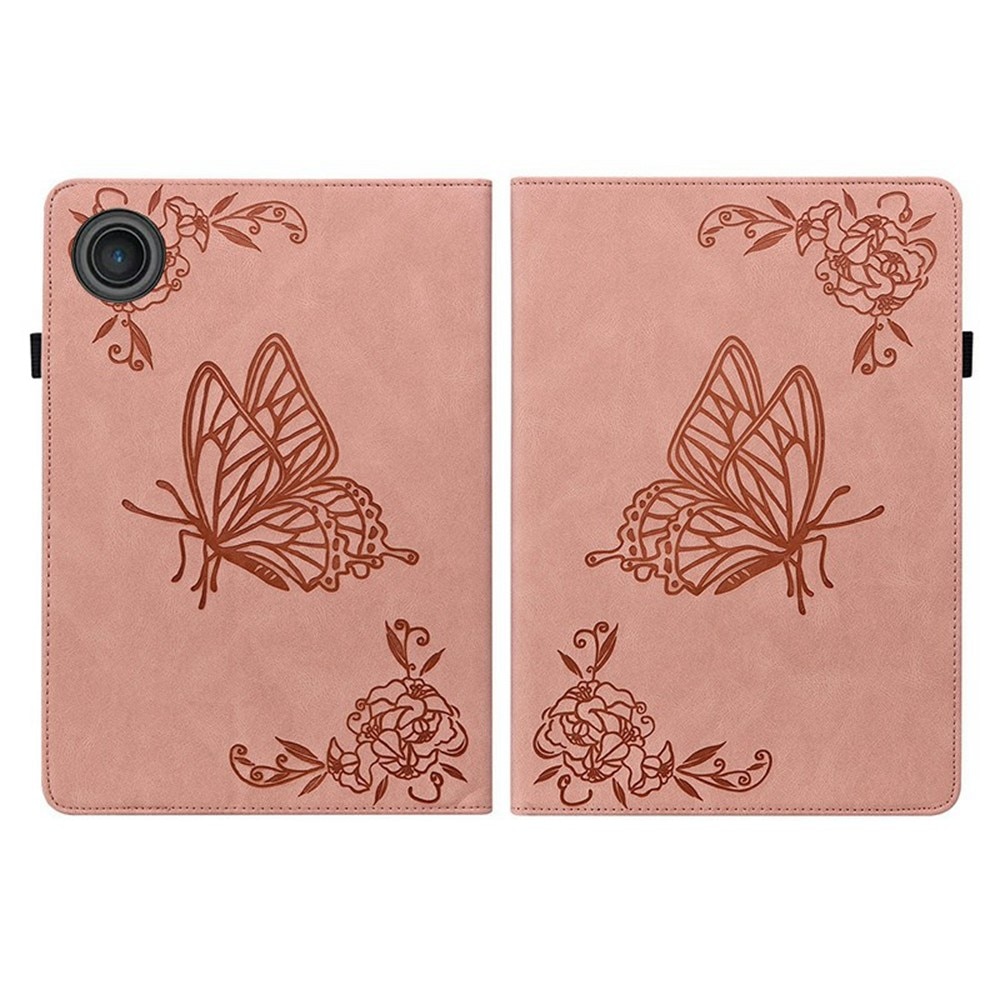  Lenovo Tab Handytasche Schmetterling Rosa