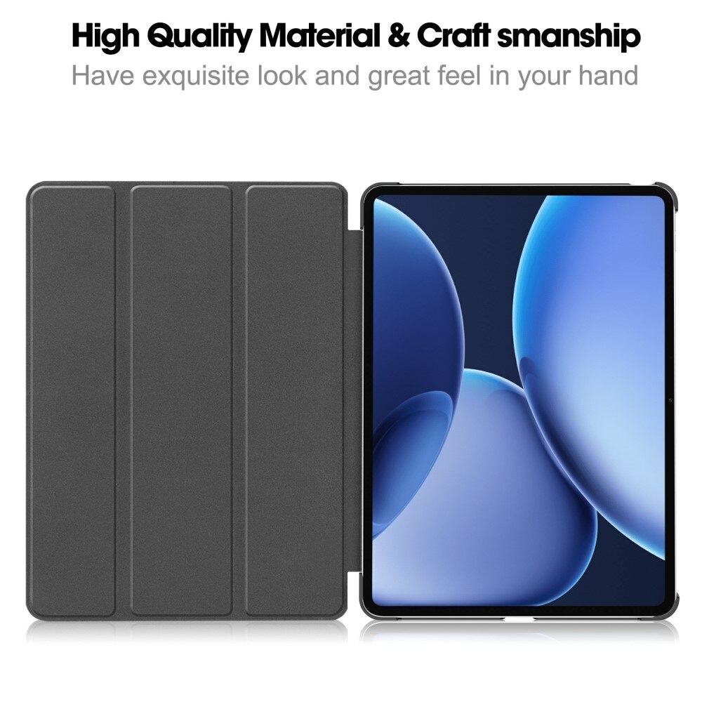  OnePlus Pad 3 Tri-Fold Case Schutzhülle Schwarz