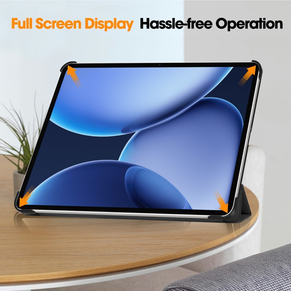  OnePlus Pad 3 Tri-Fold Case Schutzhülle Schwarz