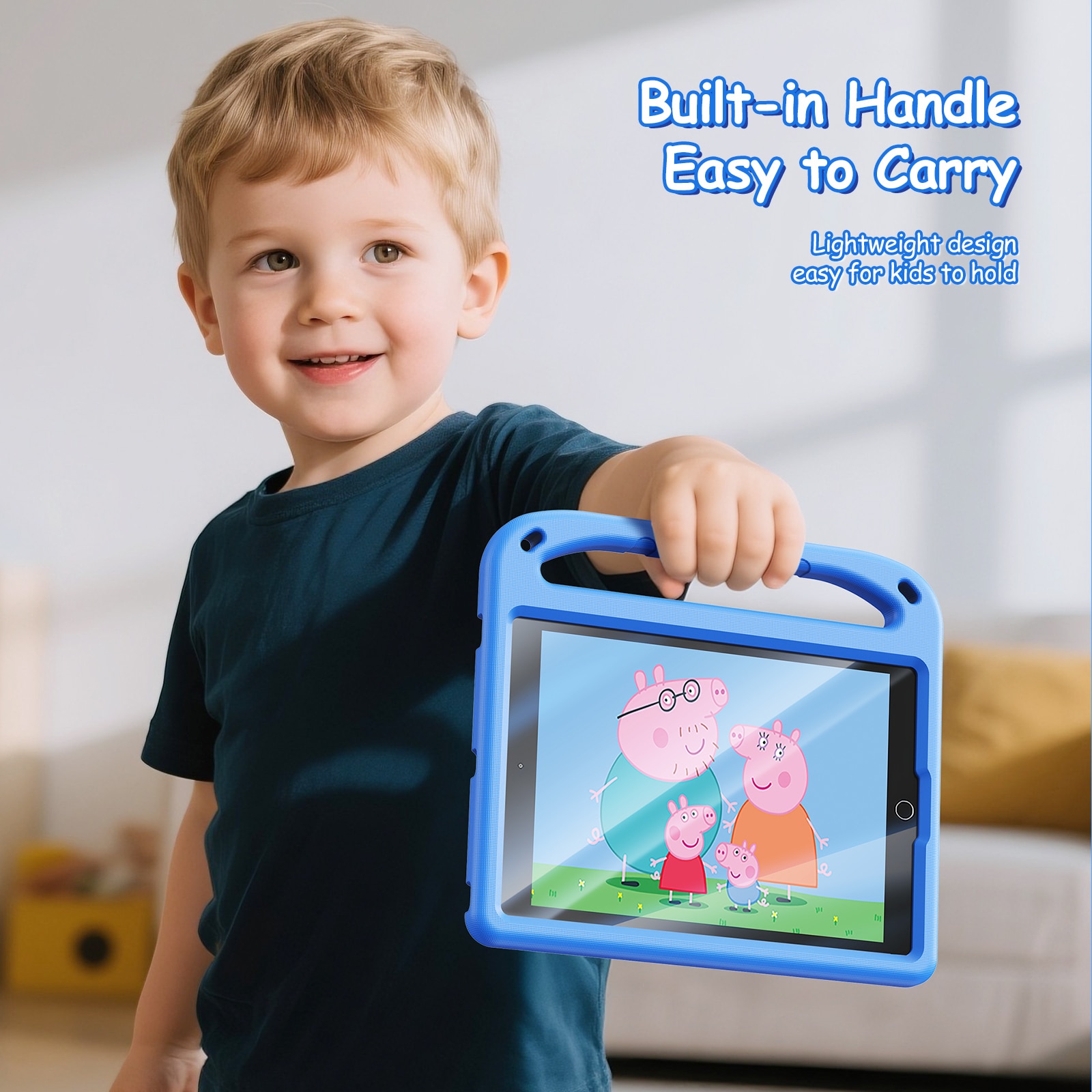 Puff Series EVA Schutzhülle Apple iPad 10.2 8th Gen (2020) Blau