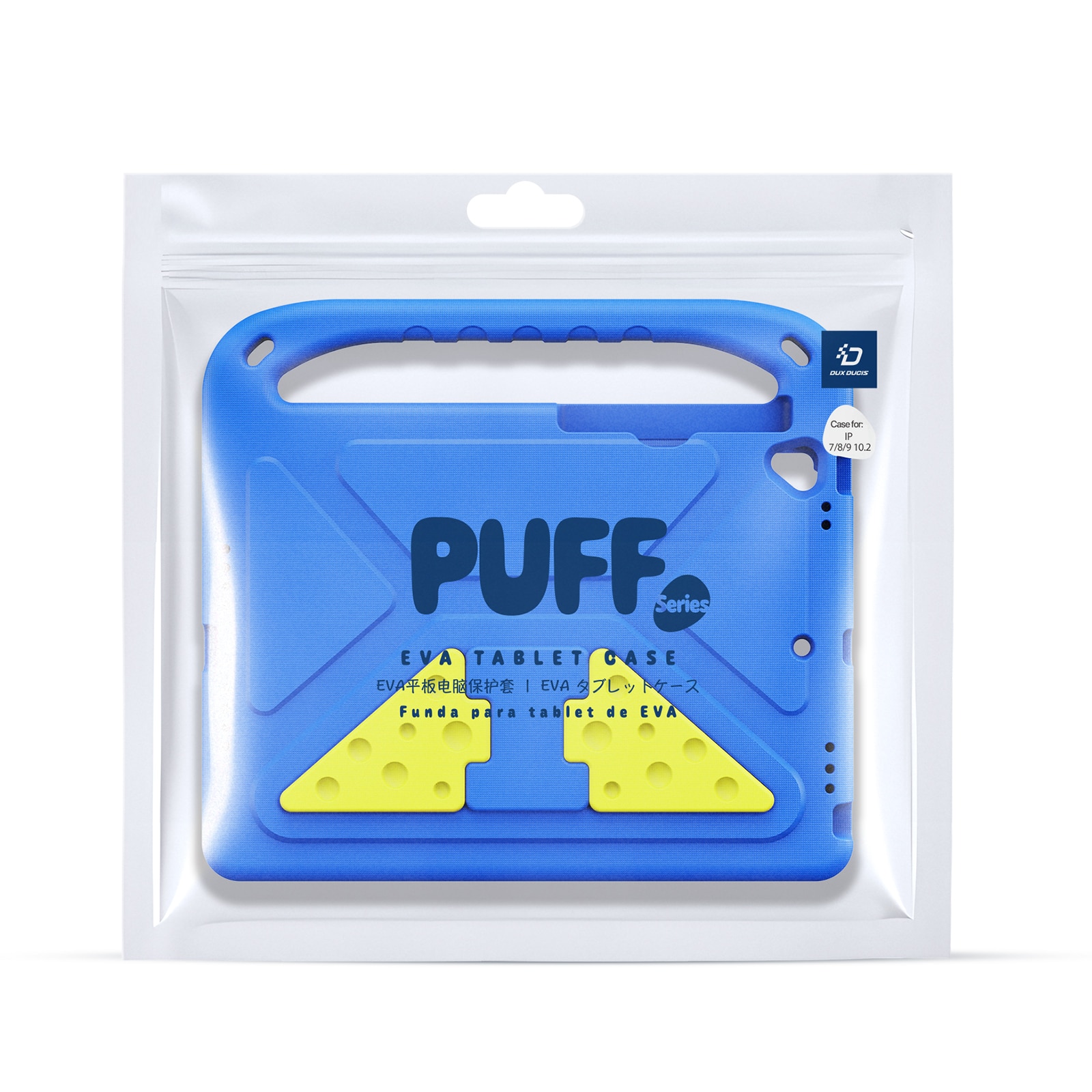 Puff Series EVA Schutzhülle Apple iPad 10.2 8th Gen (2020) Blau