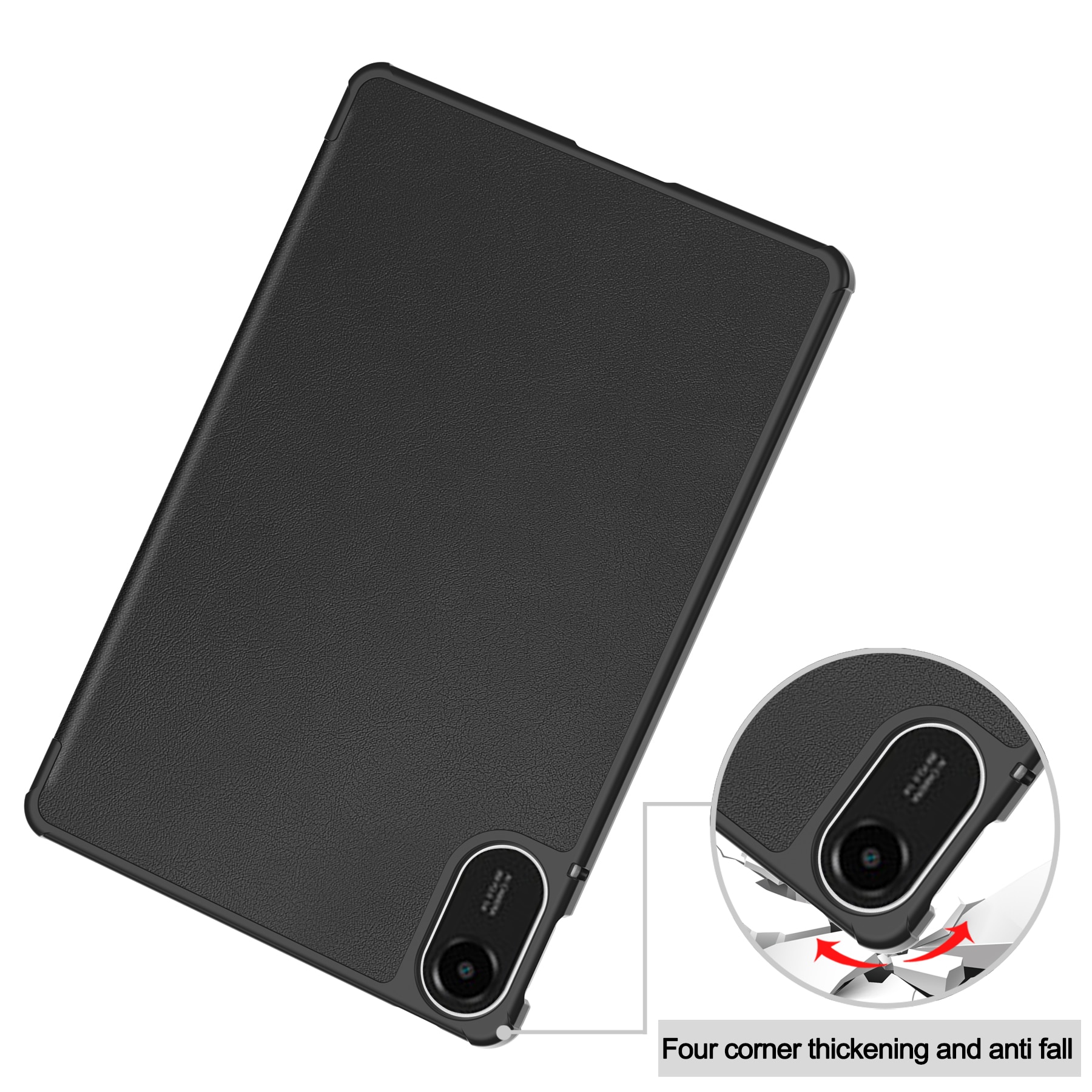Xiaomi Redmi Pad 2 Tri-Fold Case Schutzhülle Schwarz