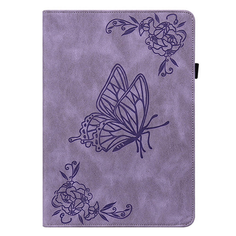 Xiaomi Redmi Pad 2 Handytasche Schmetterling Lila