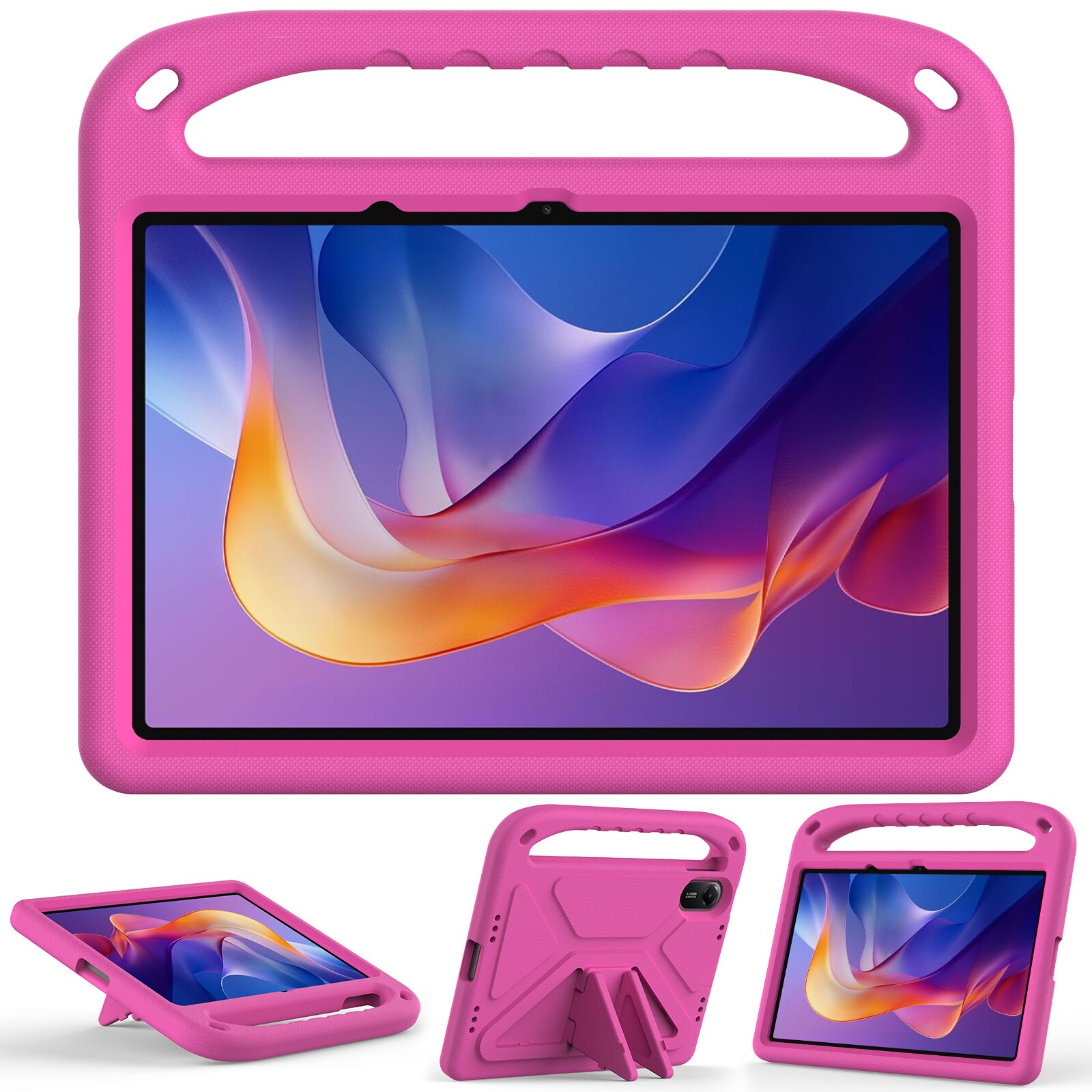 EVA-Hülle für Xiaomi Redmi Pad 2 mit Haltegriff Rosa
