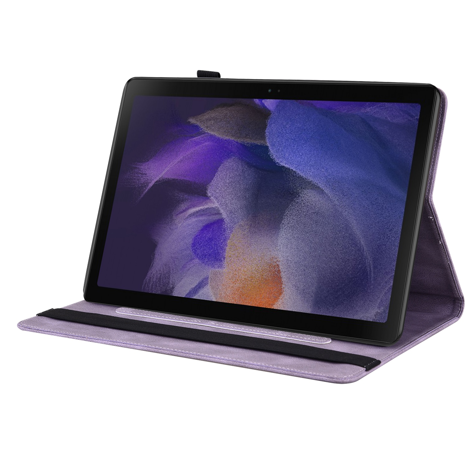 Samsung Galaxy Tab A11 Handytasche Schmetterling Lila