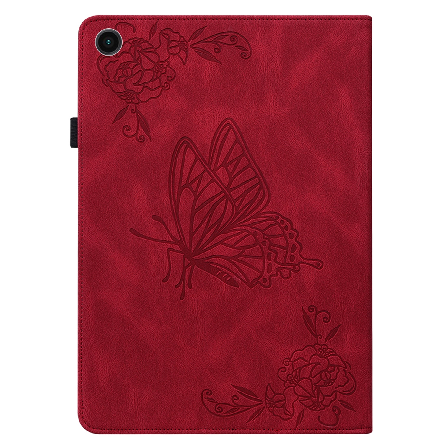 Samsung Galaxy Tab A11 Plus Handytasche Schmetterling Rot