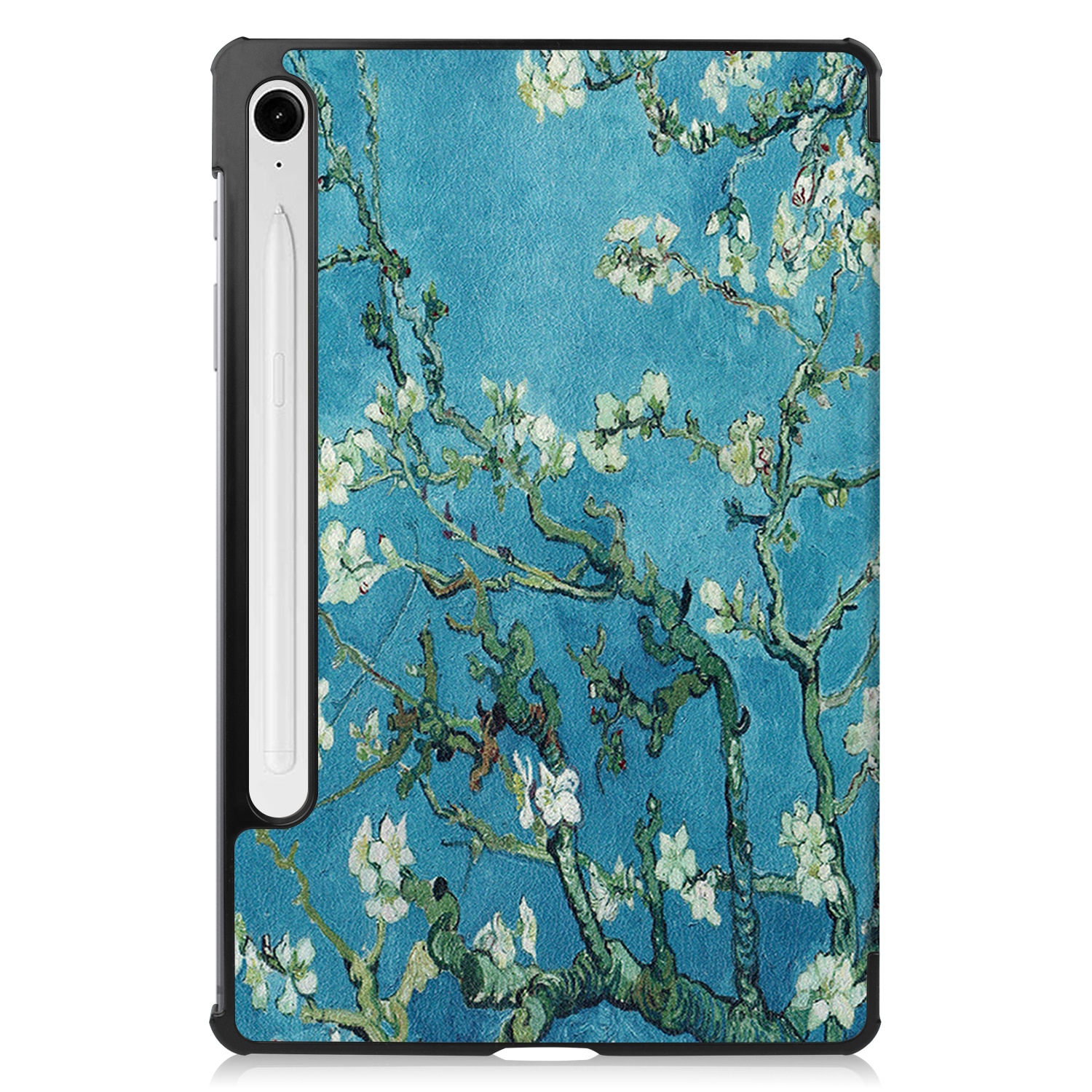 Samsung Galaxy S10 Lite Tri-Fold Case Schutzhülle Kirschblüten