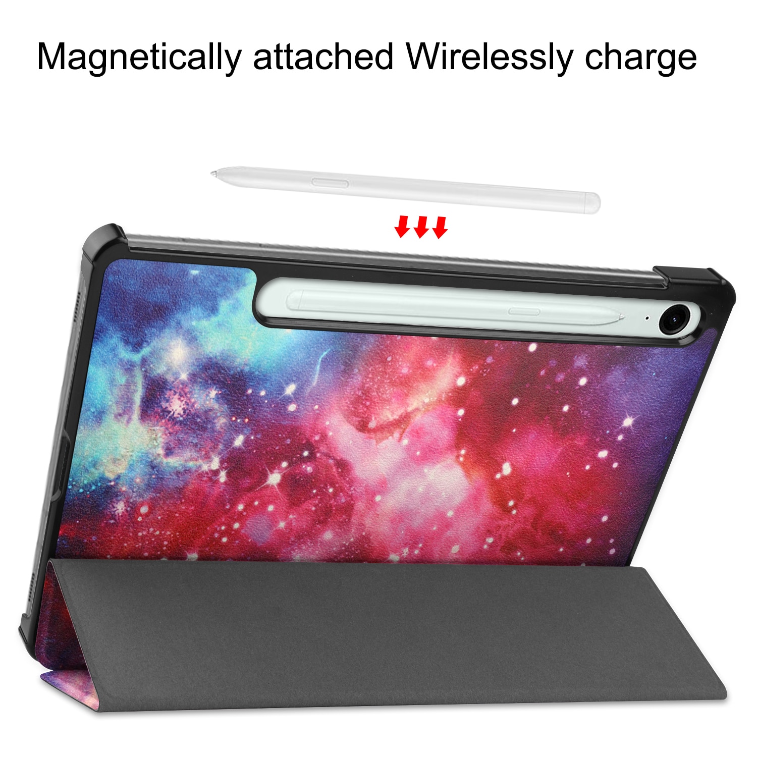 Samsung Galaxy Tab S10 Lite Tri-Fold Case Schutzhülle Space