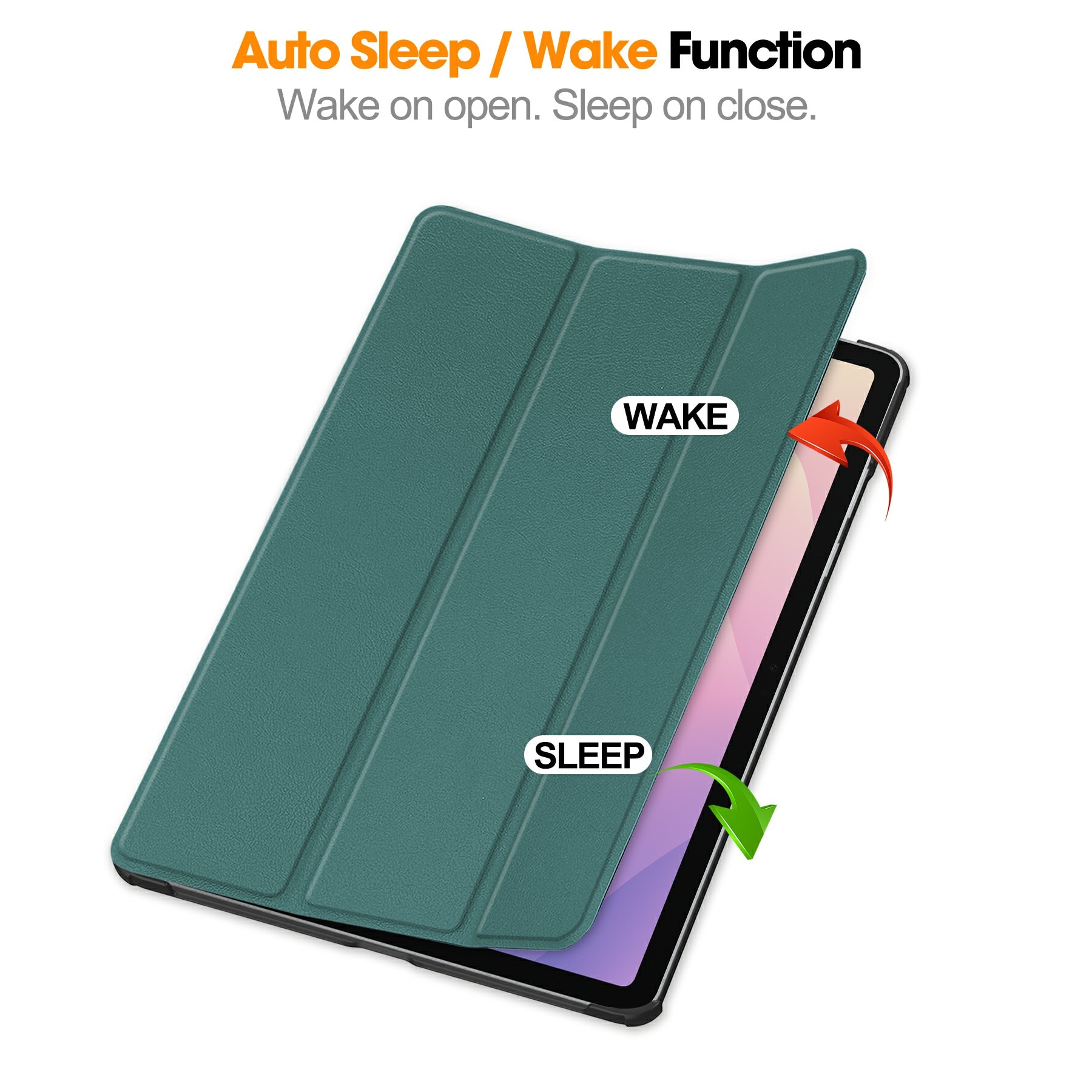 Samsung Galaxy Tab S11 Tri-Fold Case Schutzhülle Grün