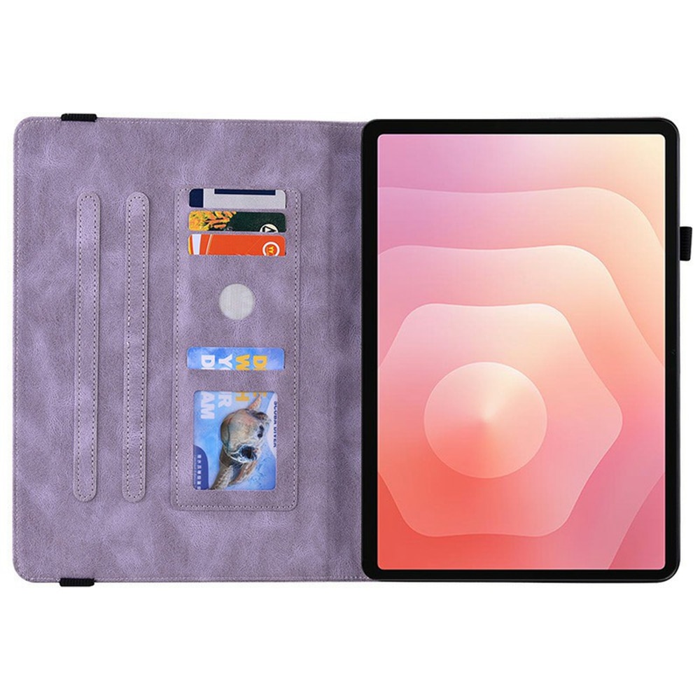 Samsung Galaxy Tab S11 Handytasche Schmetterling Lila