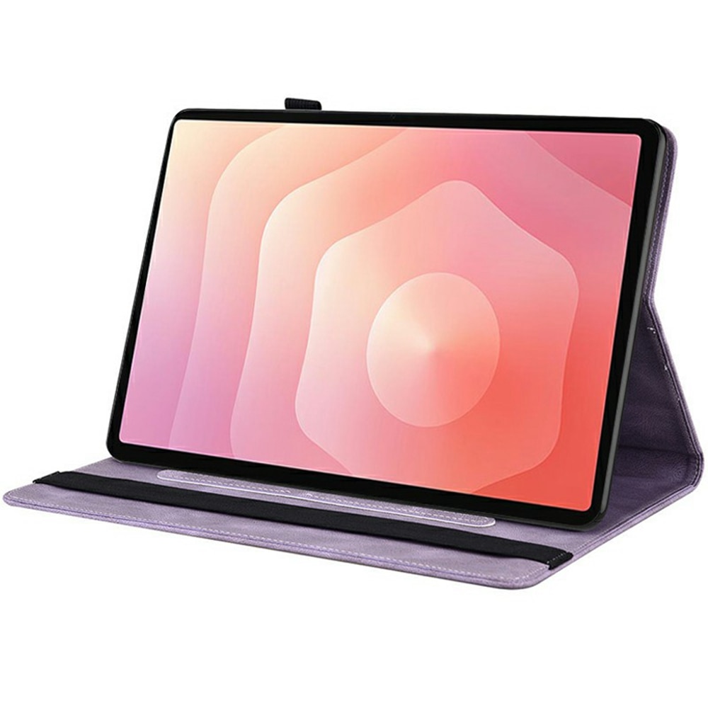 Samsung Galaxy Tab S11 Handytasche Schmetterling Lila