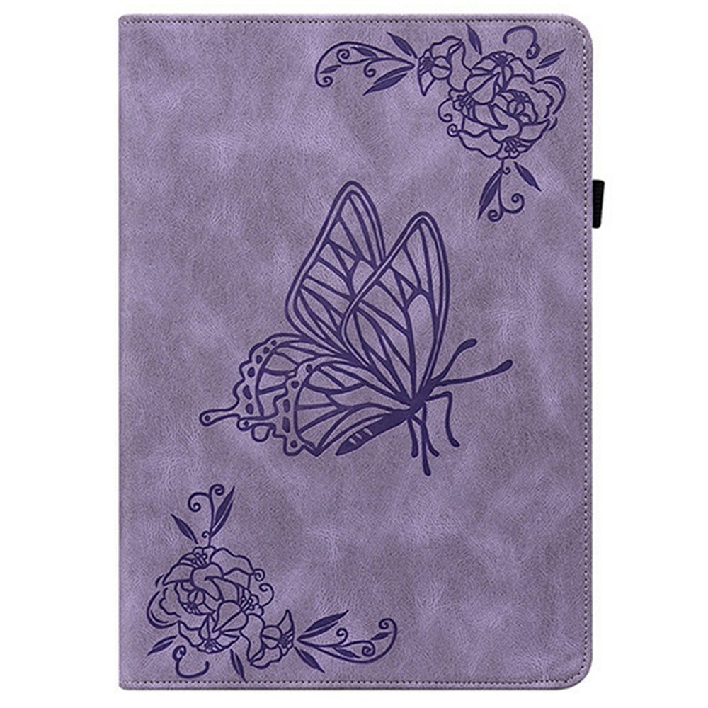 Samsung Galaxy Tab S11 Handytasche Schmetterling Lila