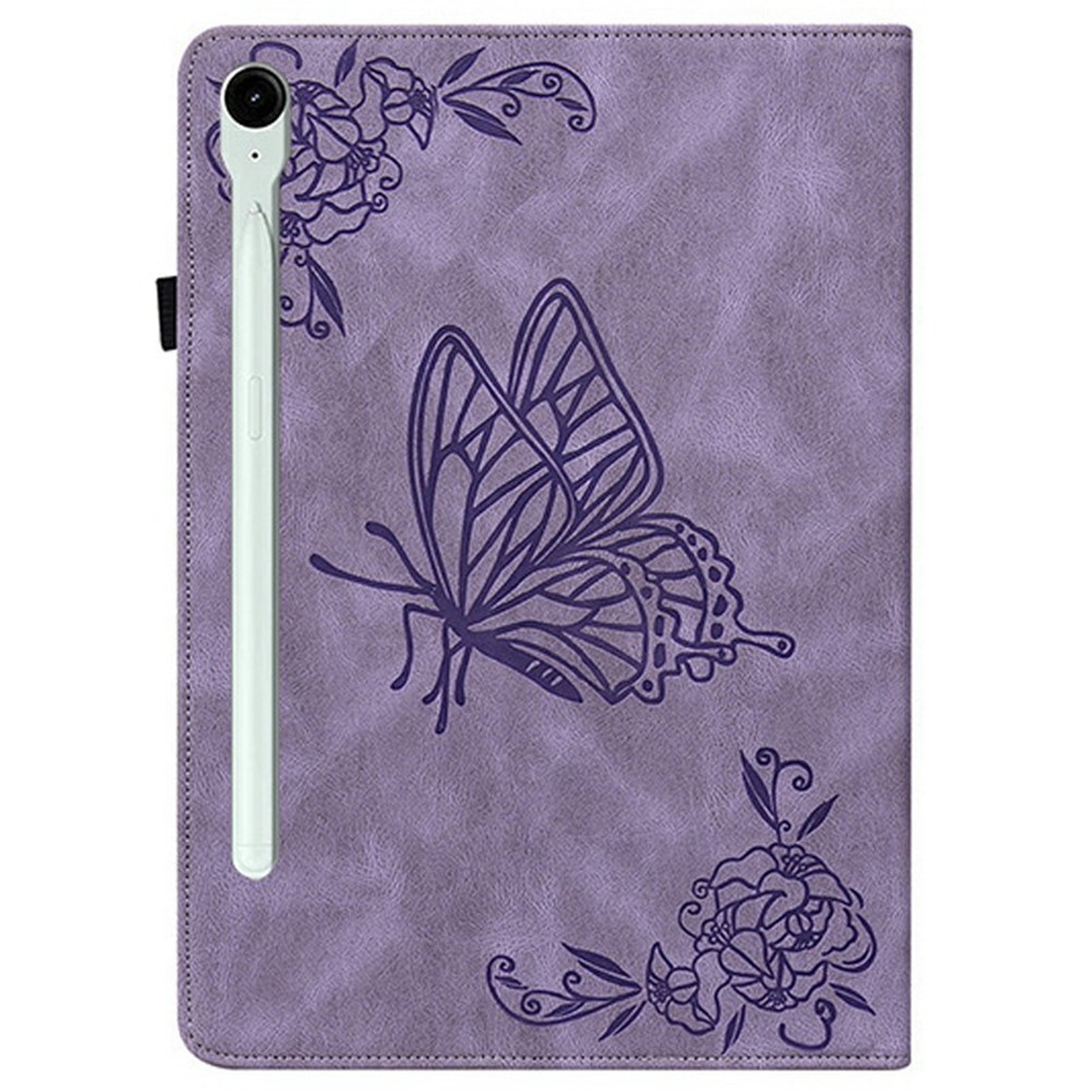 Samsung Galaxy Tab S11 Handytasche Schmetterling Lila