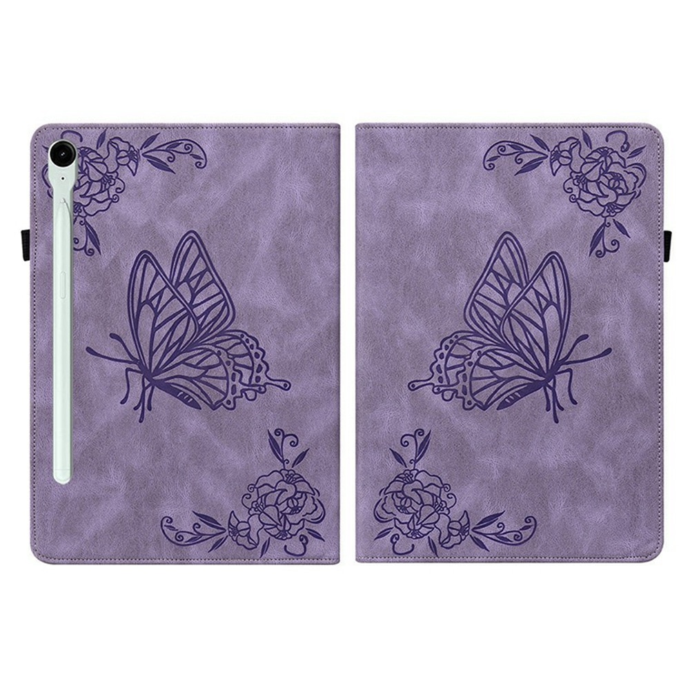 Samsung Galaxy Tab S11 Handytasche Schmetterling Lila