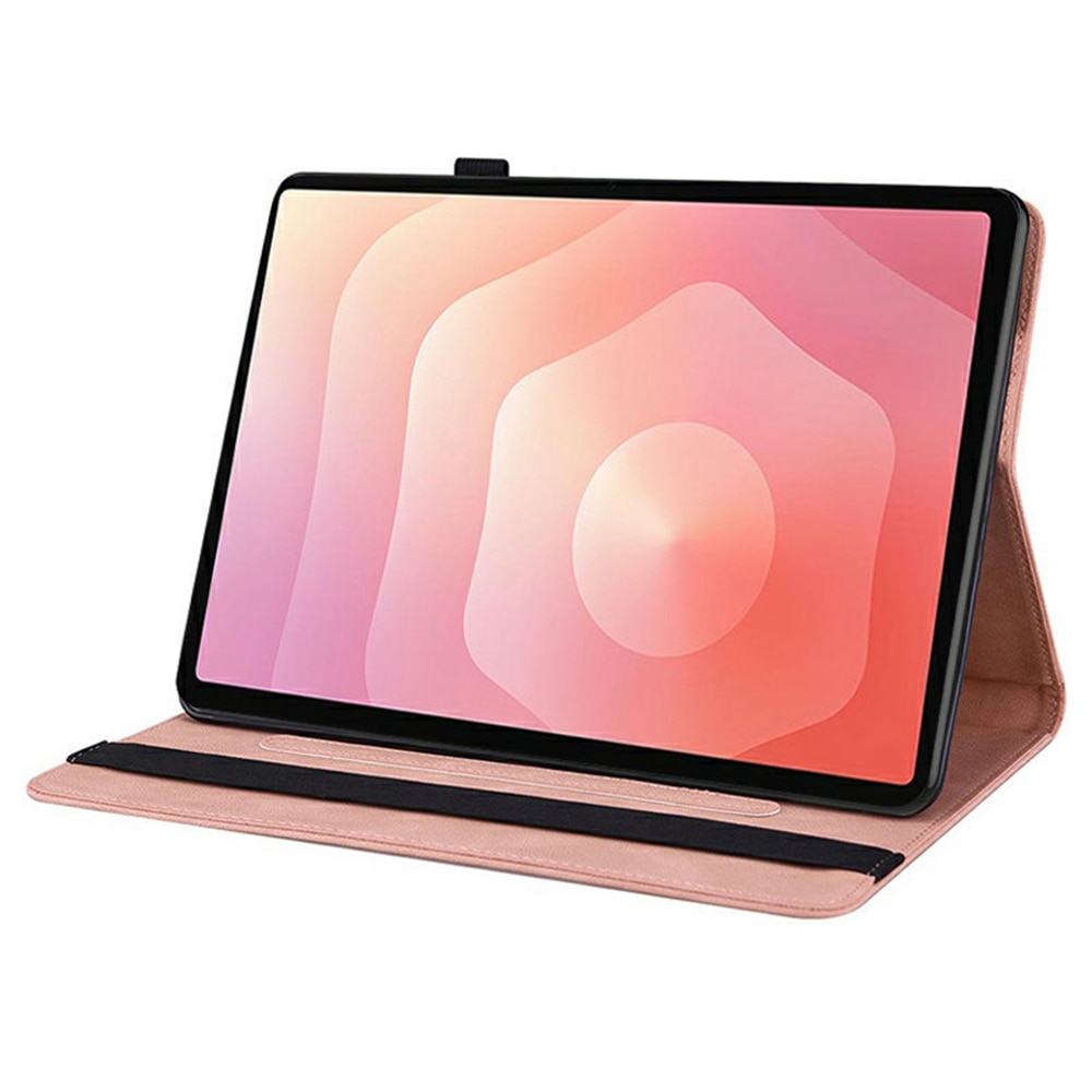 Samsung Galaxy Tab S11 Handytasche Schmetterling Rosa