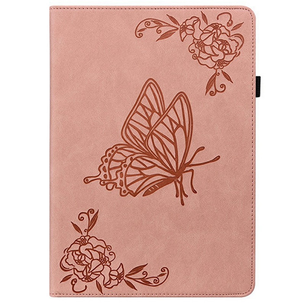 Samsung Galaxy Tab S11 Handytasche Schmetterling Rosa
