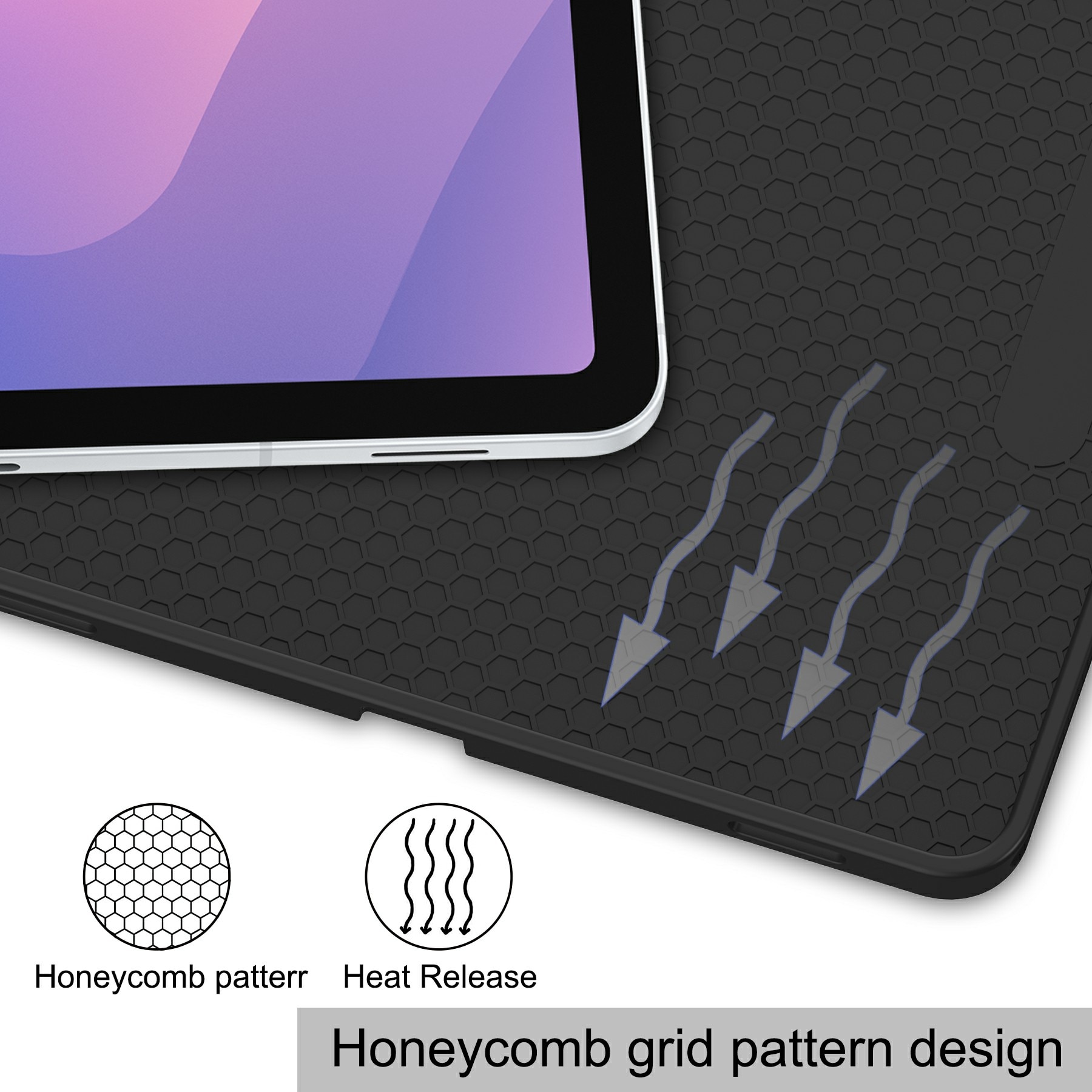 Samsung Galaxy Tab S11 Tri-Fold Case Schutzhülle mit Touchpen-Halter Schwarz