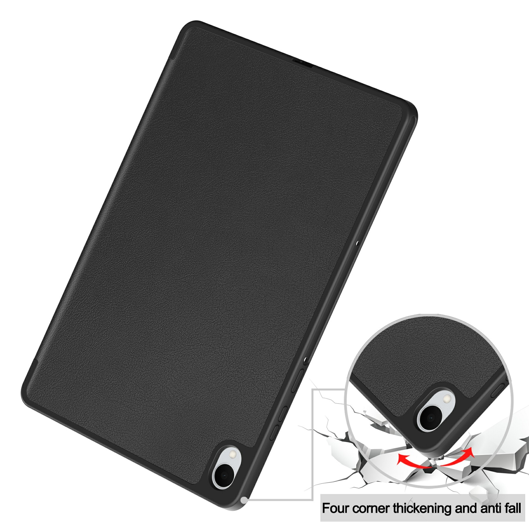 Samsung Galaxy Tab S11 Tri-Fold Case Schutzhülle mit Touchpen-Halter Schwarz