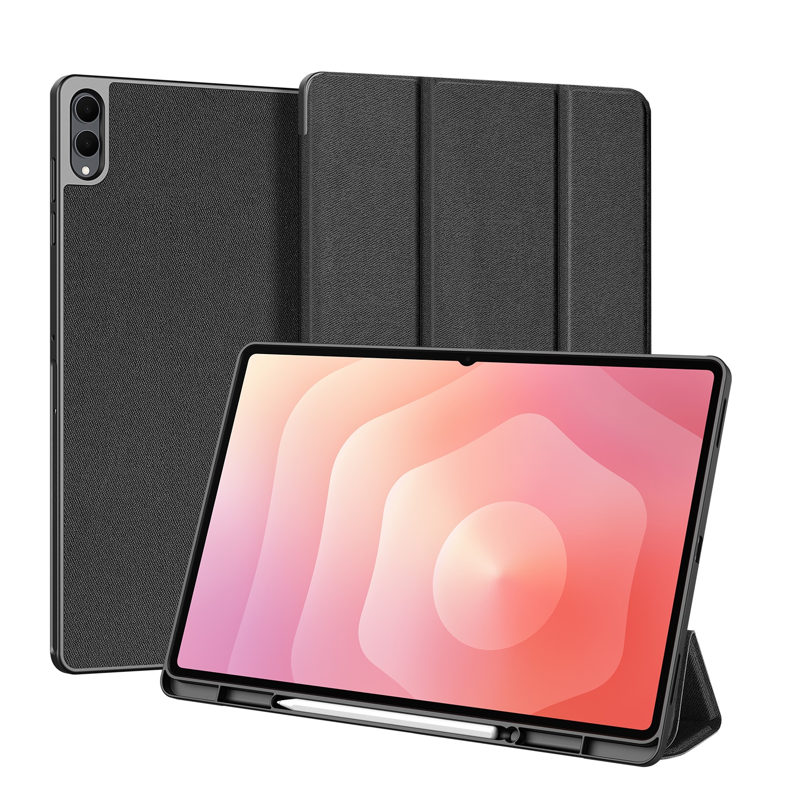 Domo Tri-Fold Case Samsung Galaxy Tab S11 Ultra Black