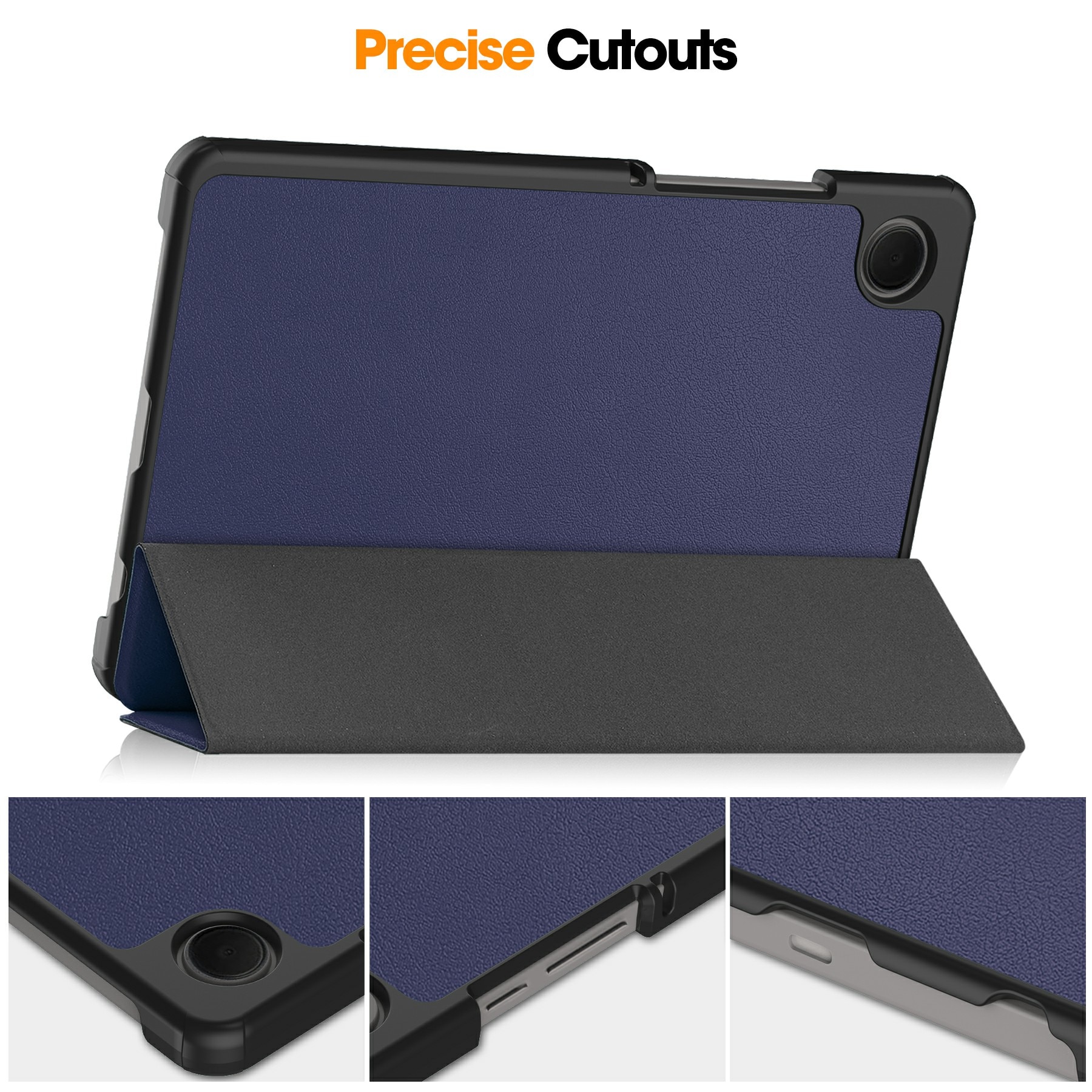 Samsung Galaxy Tab A11 Tri-Fold Case Schutzhülle Blau
