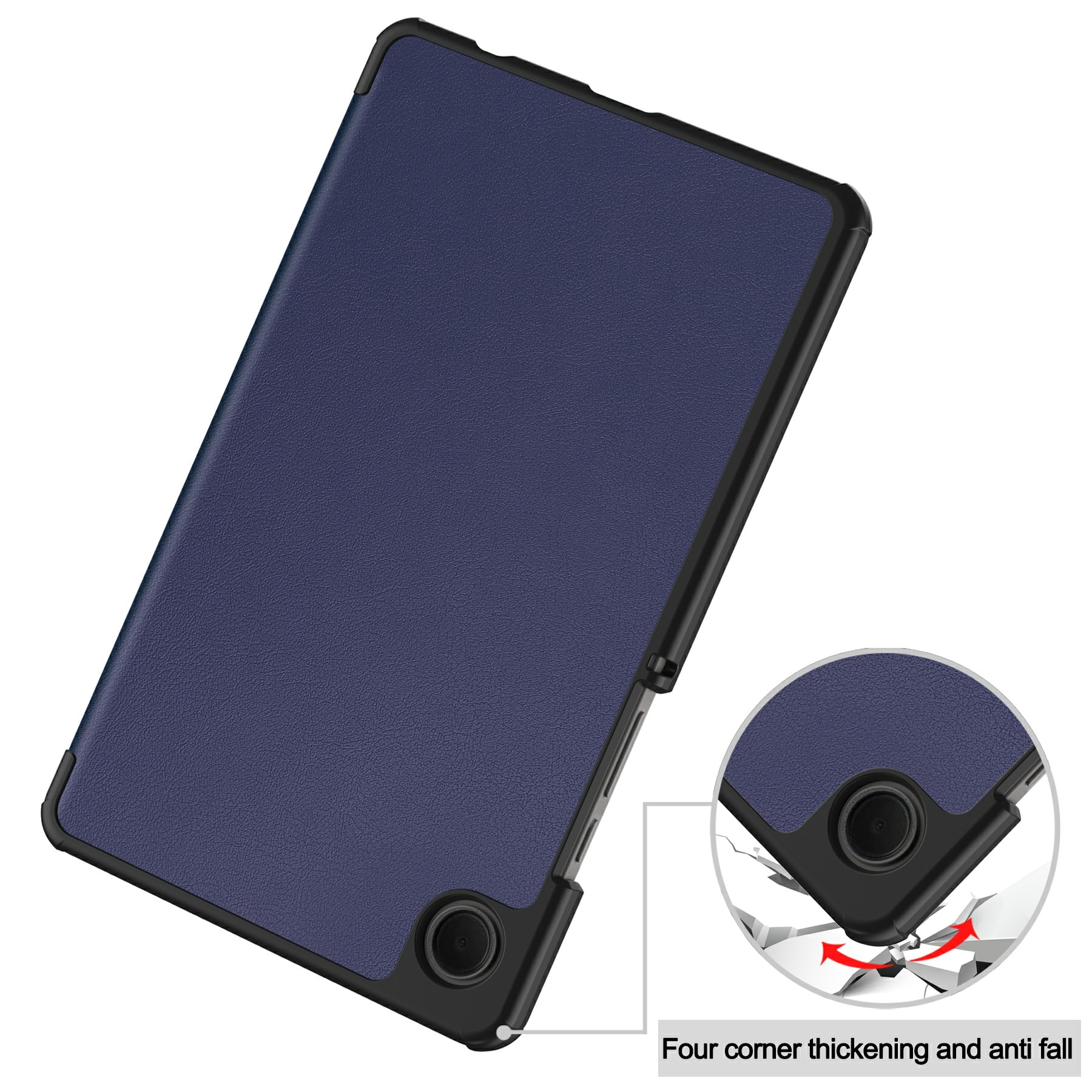 Samsung Galaxy Tab A11 Tri-Fold Case Schutzhülle Blau