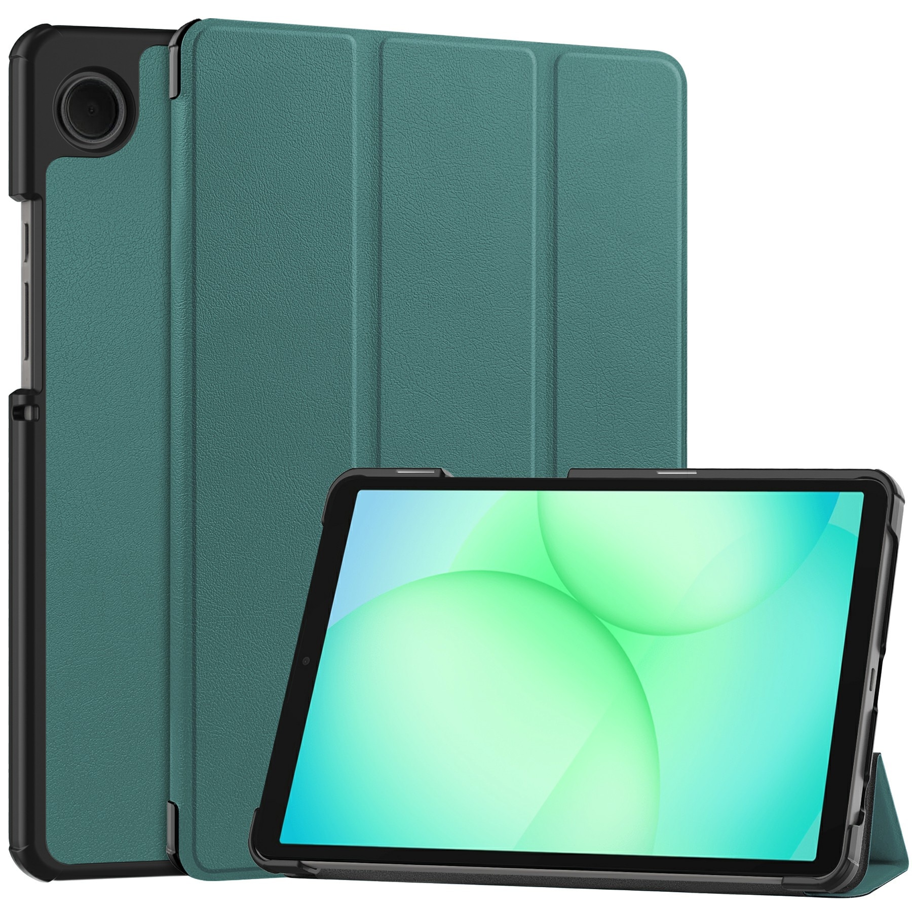 Samsung Galaxy Tab A11 Tri-Fold Case Schutzhülle Grün