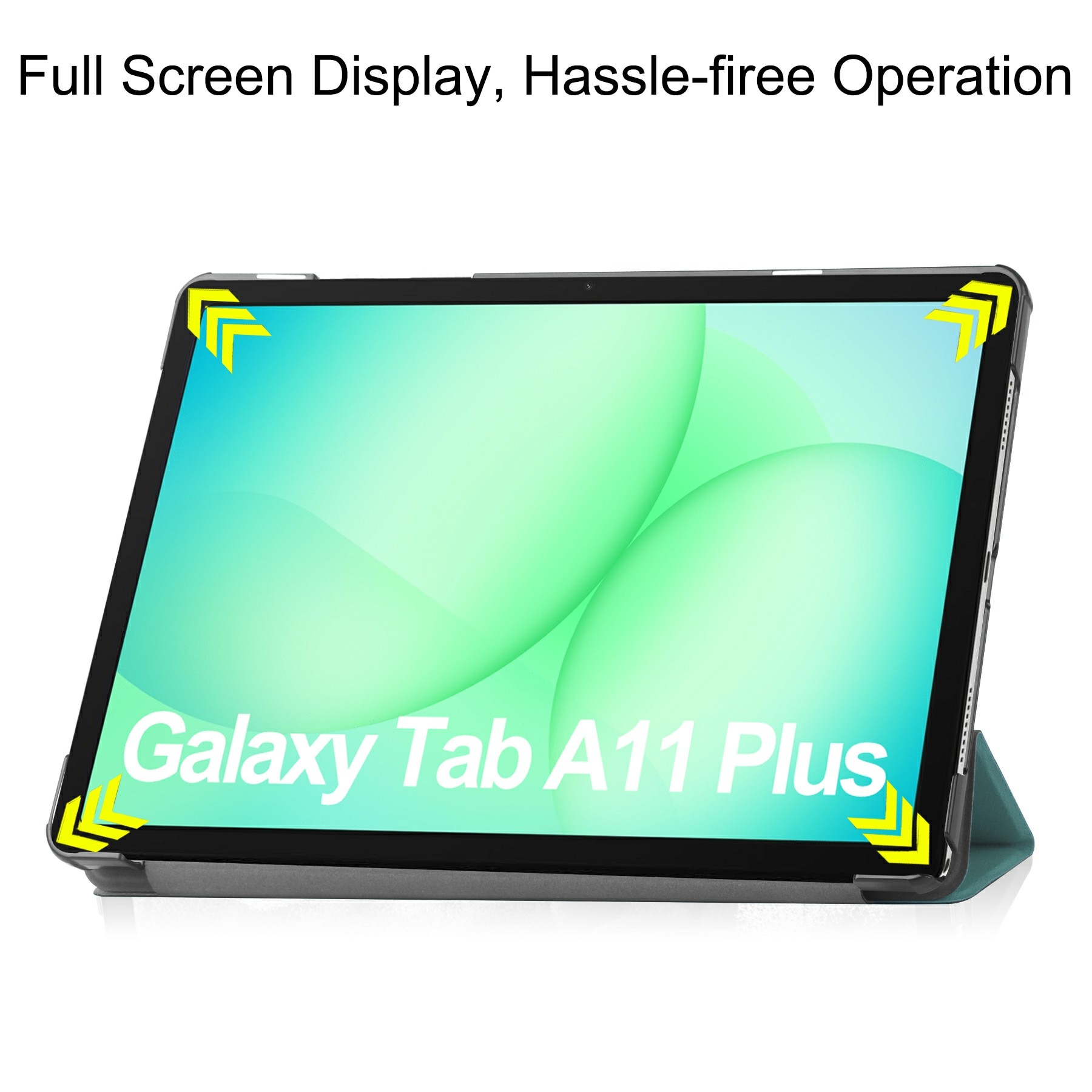 Samsung Galaxy Tab A11 Plus Tri-Fold Case Schutzhülle Rot