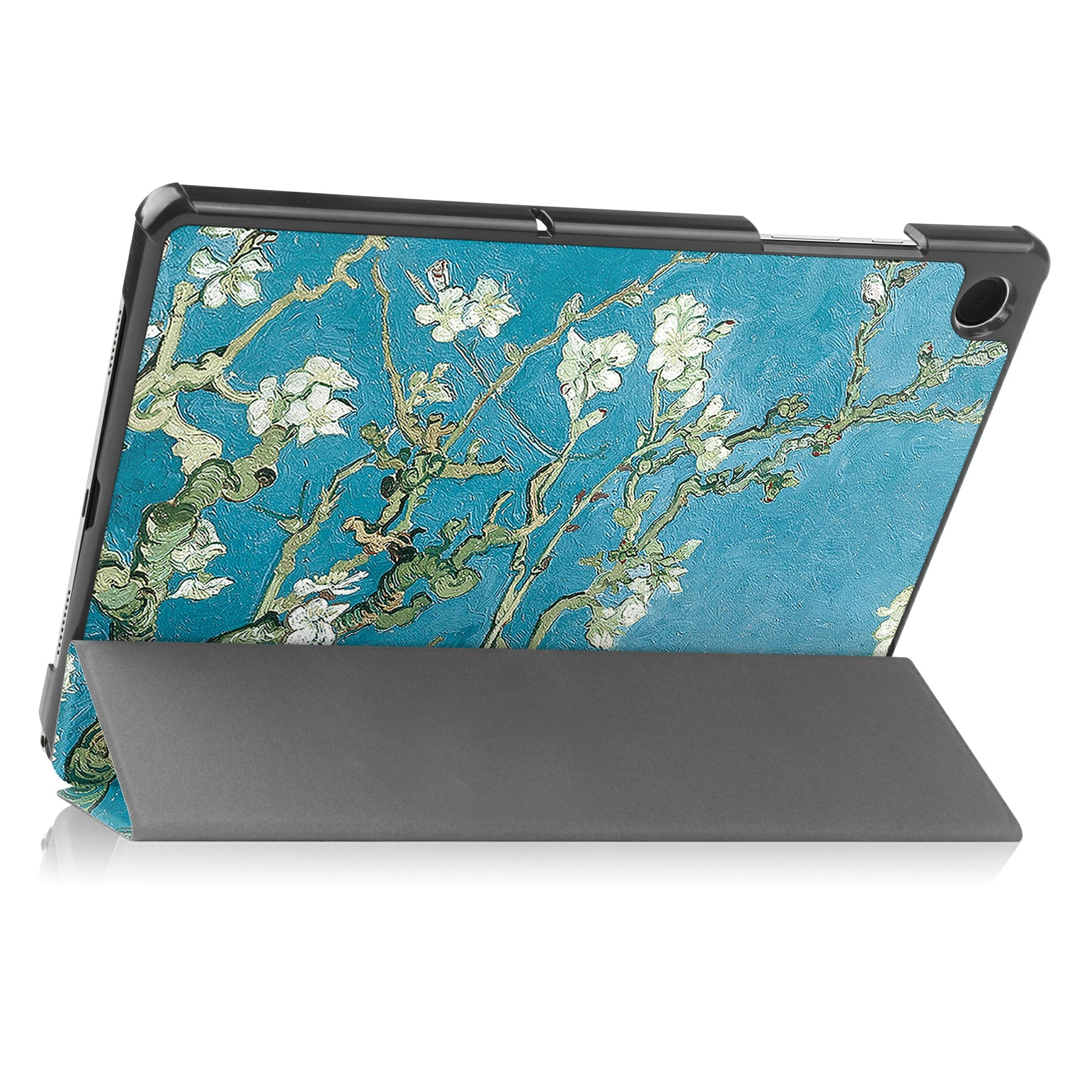 Samsung Galaxy Tab A11 Plus Tri-Fold Case Schutzhülle Kirschblüten