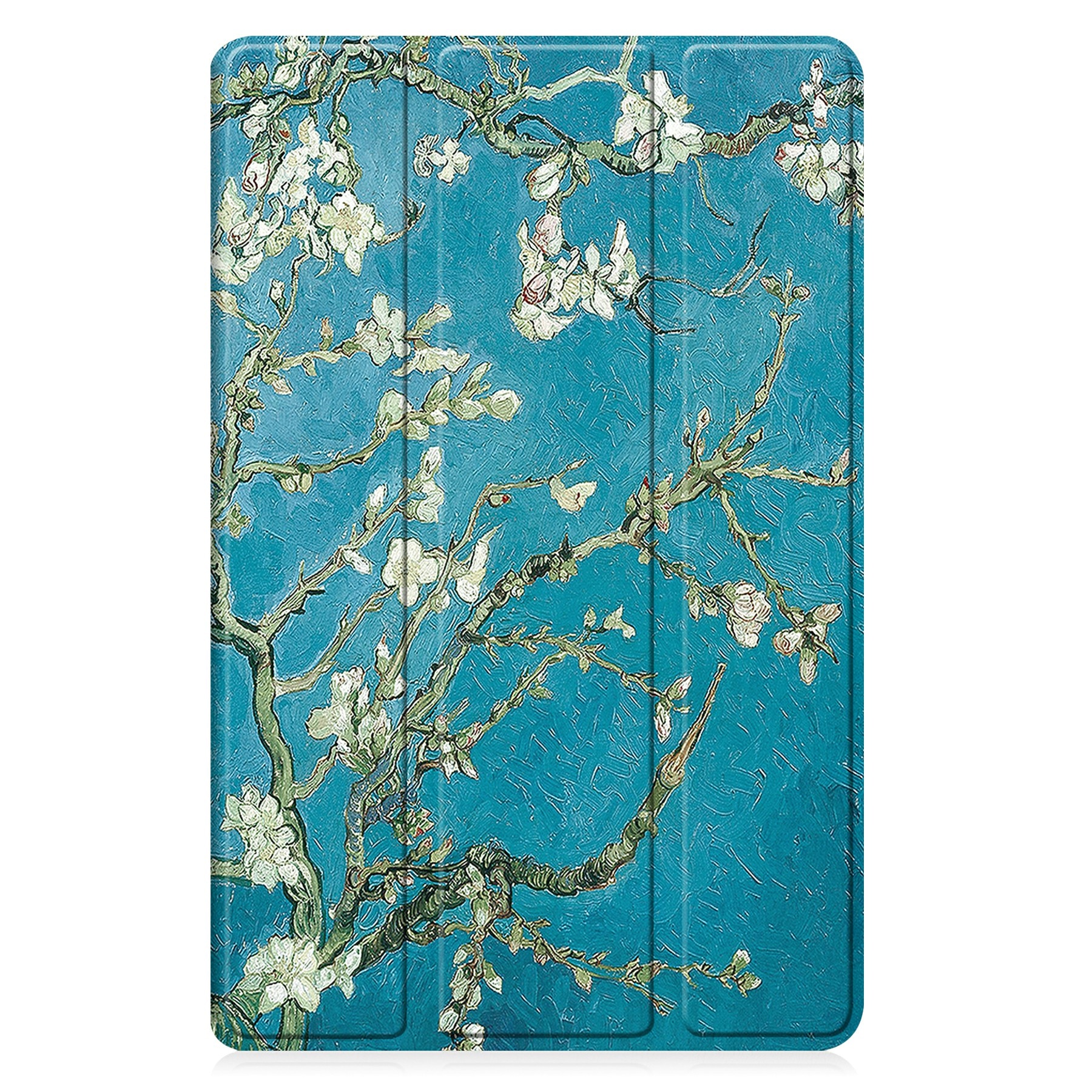 Samsung Galaxy Tab A11 Plus Tri-Fold Case Schutzhülle Kirschblüten