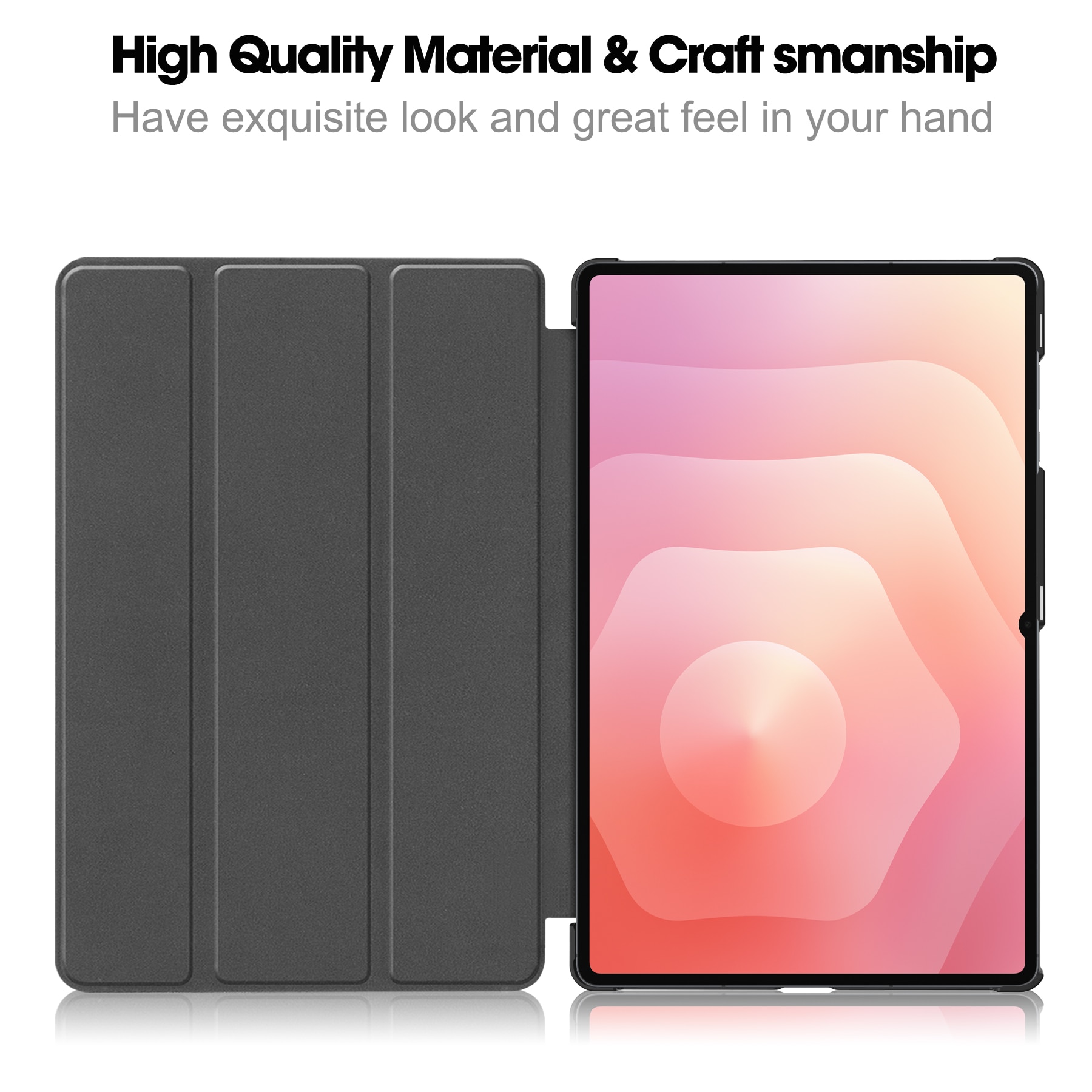 Samsung Galaxy Tab S11 Ultra Tri-Fold Case Schutzhülle Schwarz