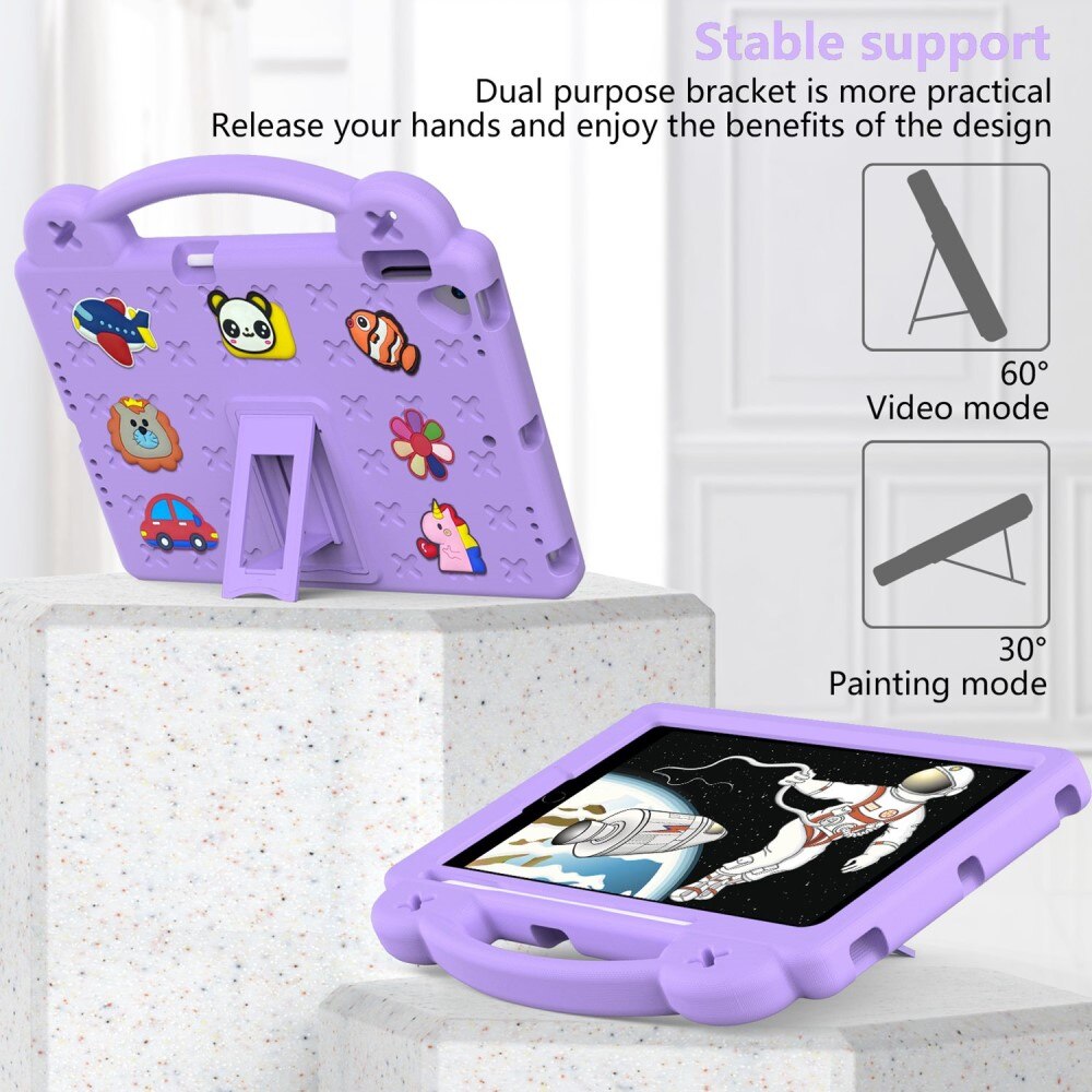 iPad 10.2 7th Gen (2019) Schutzhülle Kinder Kickstand EVA lila