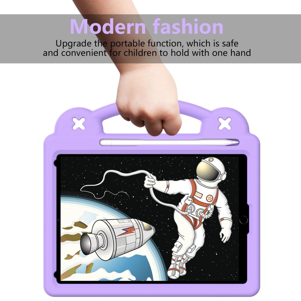 iPad 10.2 9th Gen (2021) Schutzhülle Kinder Kickstand EVA lila