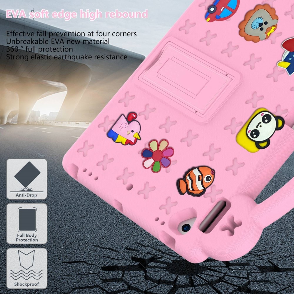 iPad 10.2 9th Gen (2021) Schutzhülle Kinder Kickstand EVA rosa