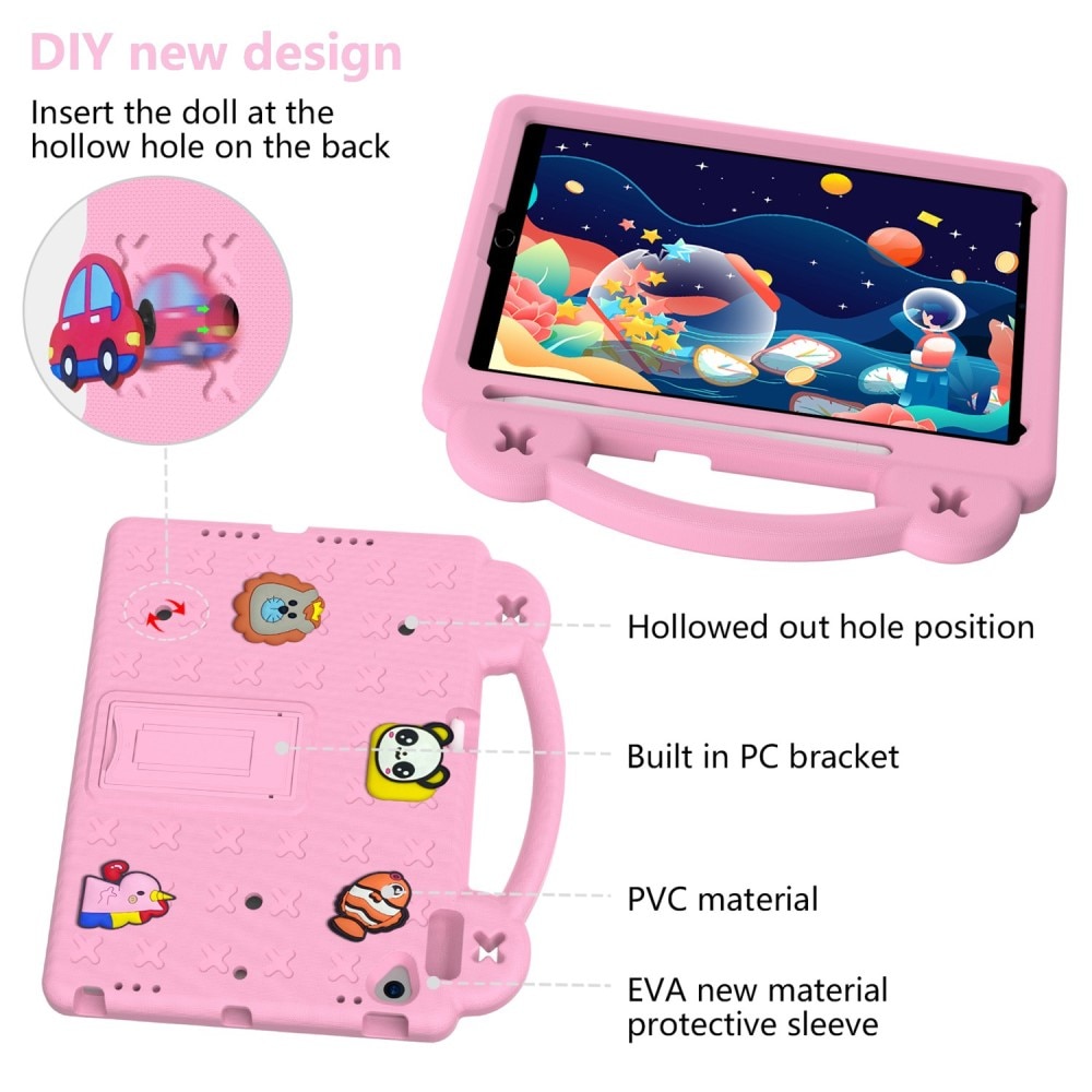 iPad 10.2 7th Gen (2019) Schutzhülle Kinder Kickstand EVA rosa