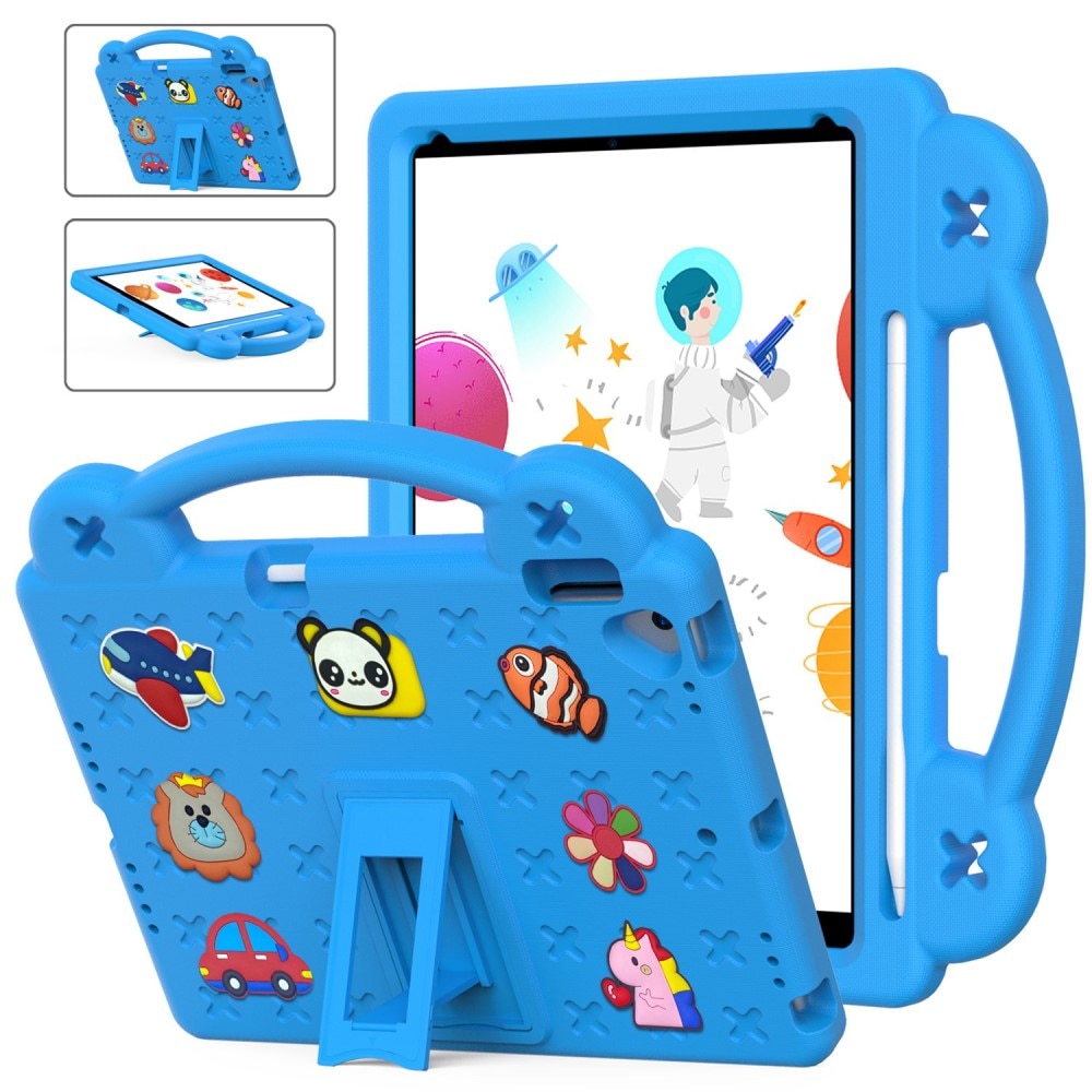 iPad 10.2 2019/2020/2021 Schutzhülle Kinder Kickstand EVA blau