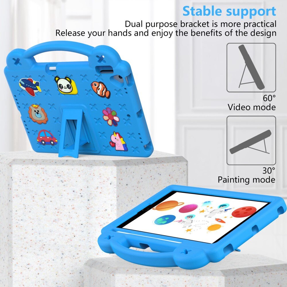 iPad 10.2 7th Gen (2019) Schutzhülle Kinder Kickstand EVA blau