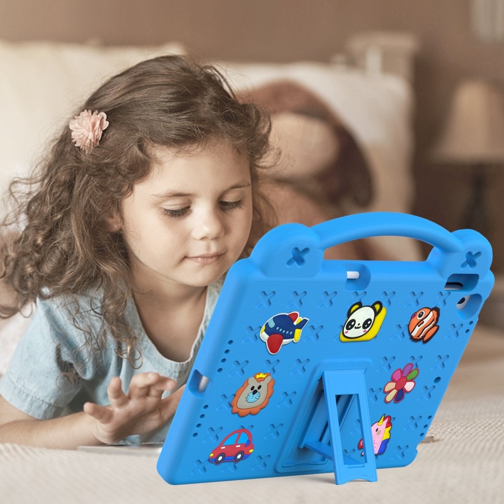 iPad 10.2 9th Gen (2021) Schutzhülle Kinder Kickstand EVA blau