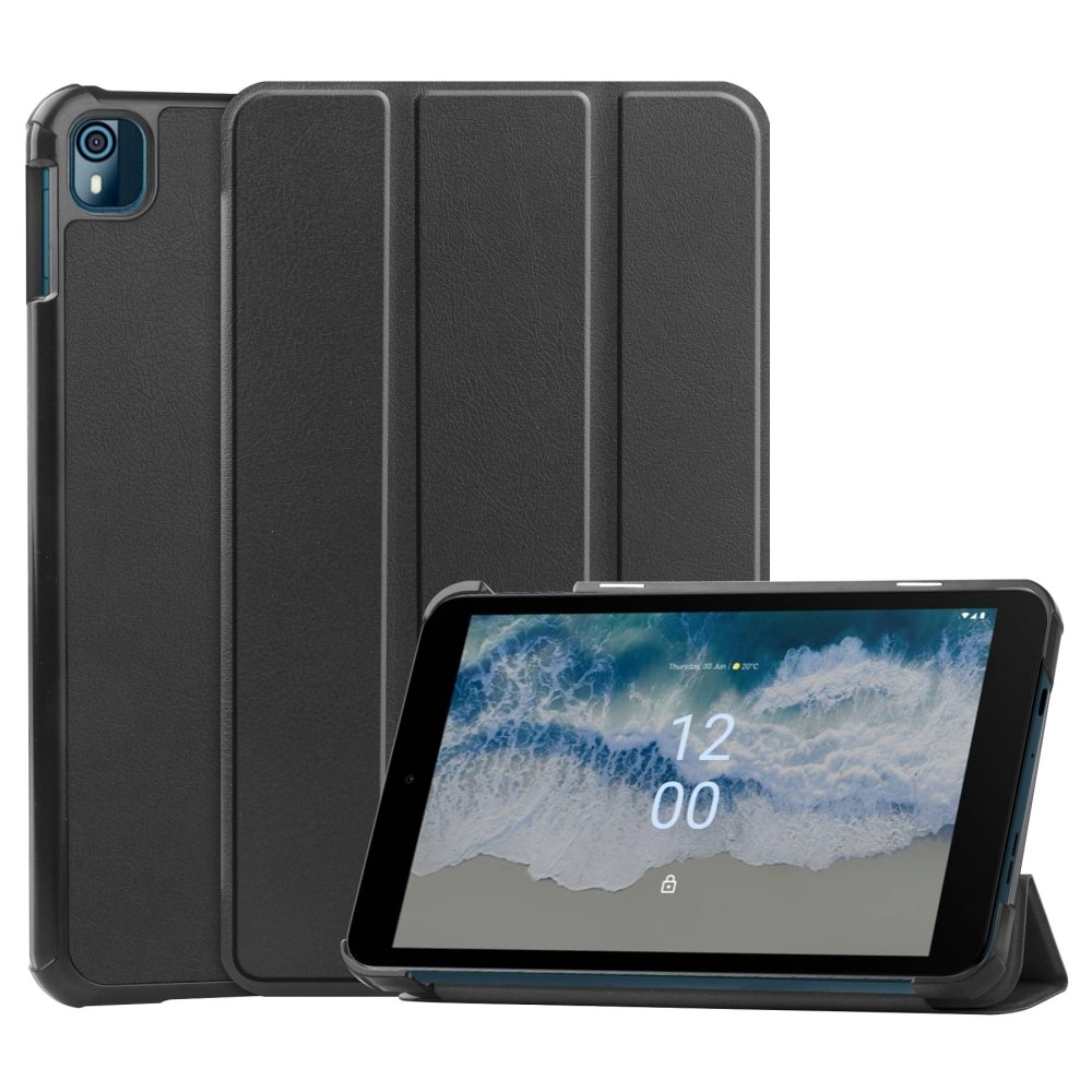  Nokia T10 Tri-Fold Case Schutzhülle Schwarz