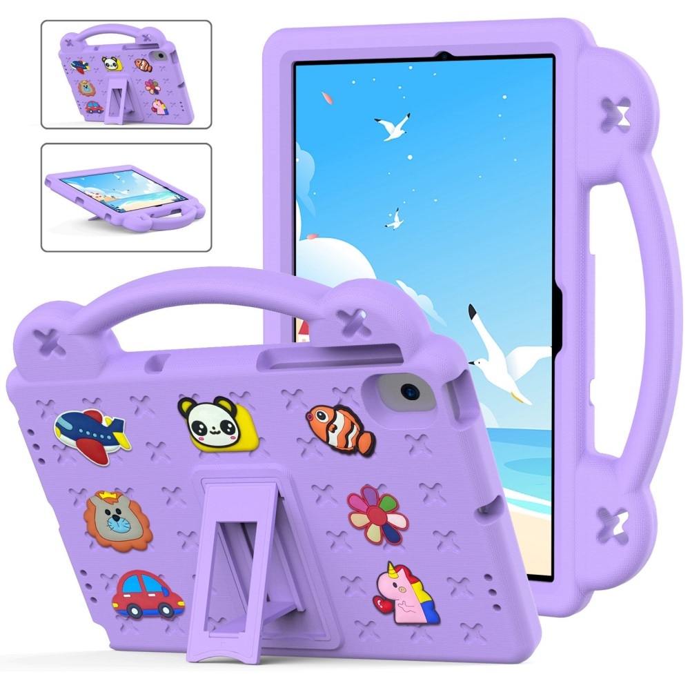 Samsung Galaxy Tab A8 10.5 Schutzhülle Kinder Kickstand EVA lila