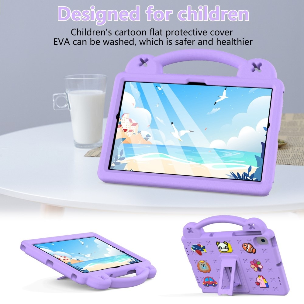 Samsung Galaxy Tab A8 10.5 Schutzhülle Kinder Kickstand EVA lila