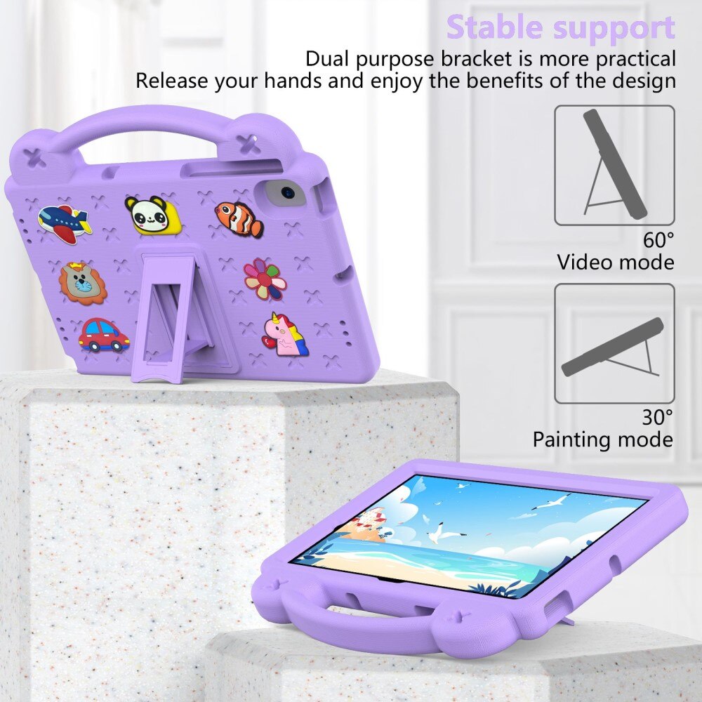 Samsung Galaxy Tab A8 10.5 Schutzhülle Kinder Kickstand EVA lila