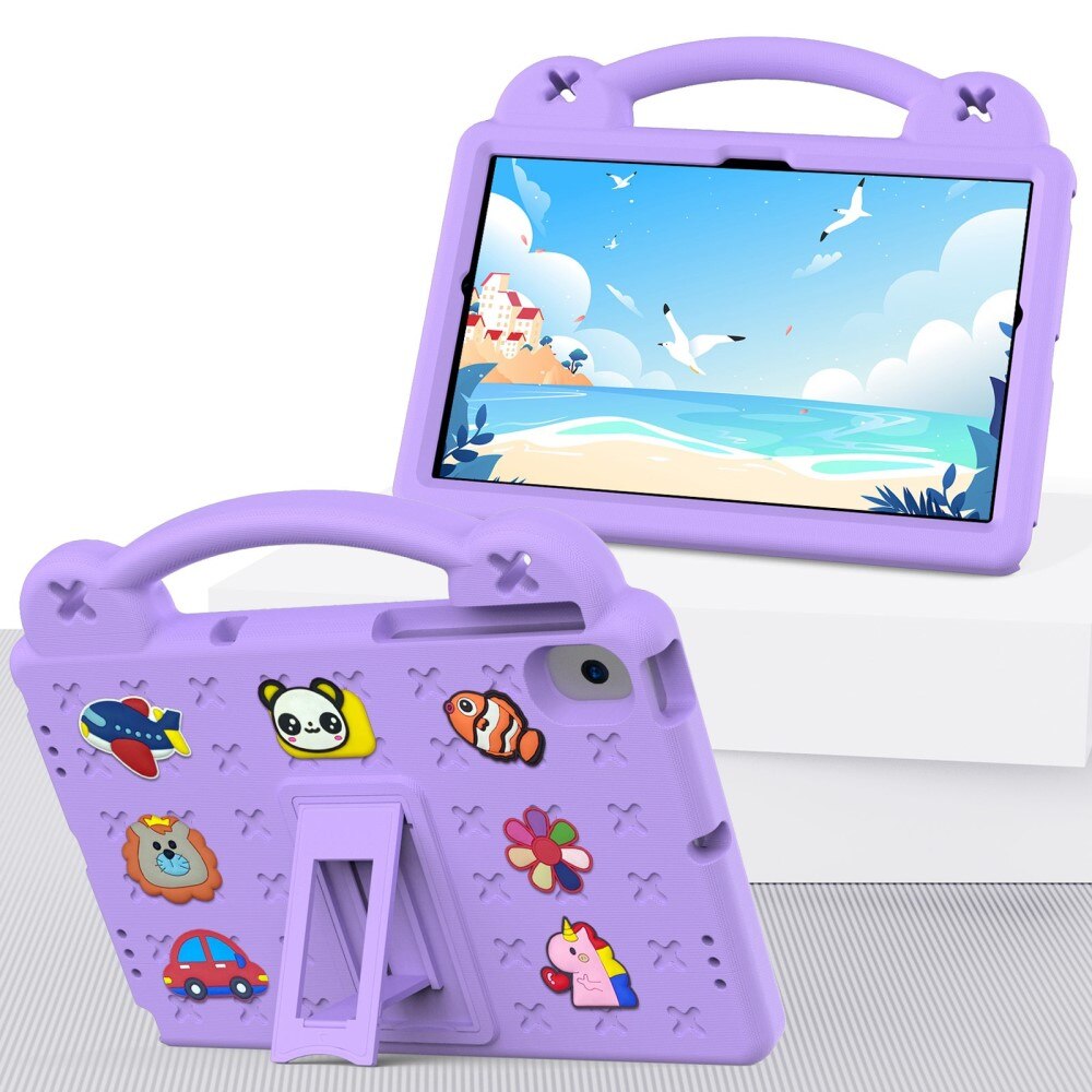 Samsung Galaxy Tab A8 10.5 Schutzhülle Kinder Kickstand EVA lila