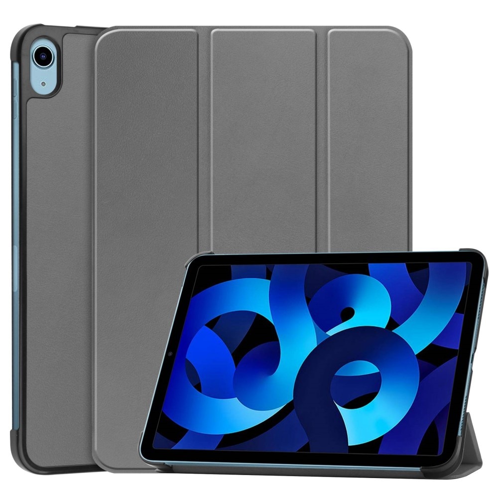 iPad 10.9 10th Gen (2022) Schutzhülle Tri-Fold Case grau