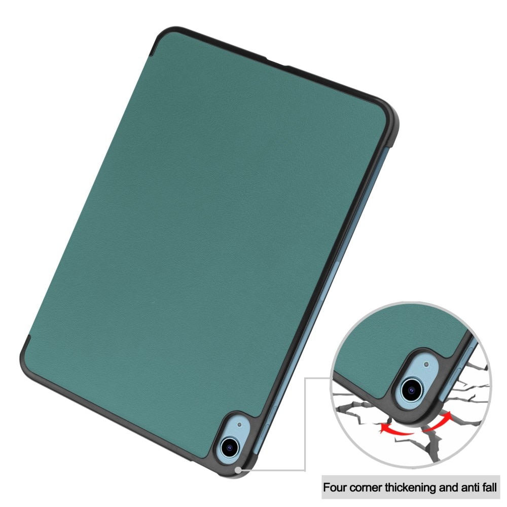 iPad 10.9 10th Gen (2022) Schutzhülle Tri-Fold Case grün