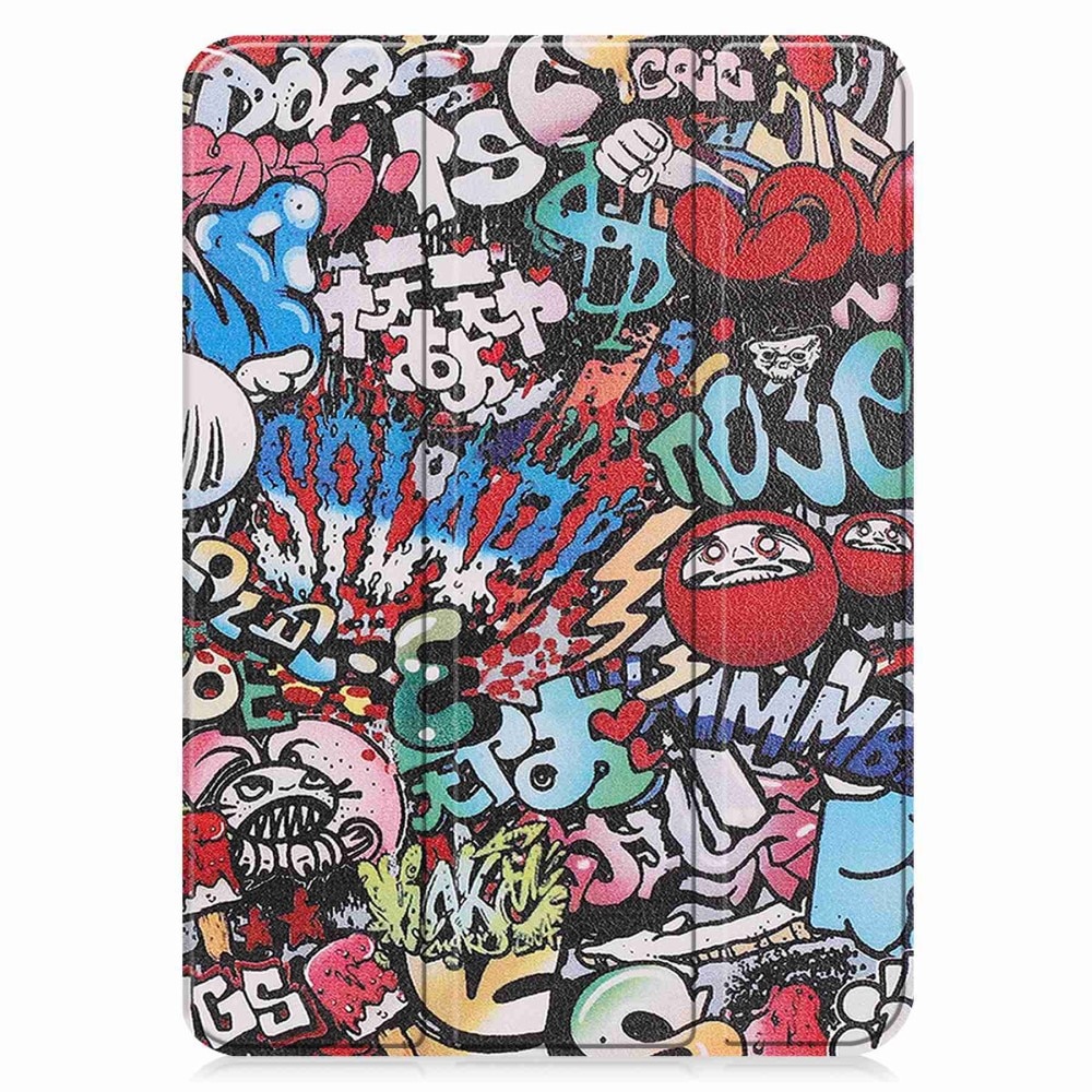 iPad 10.9 10th Gen (2022) Tri-Fold Case Schutzhülle Graffiti