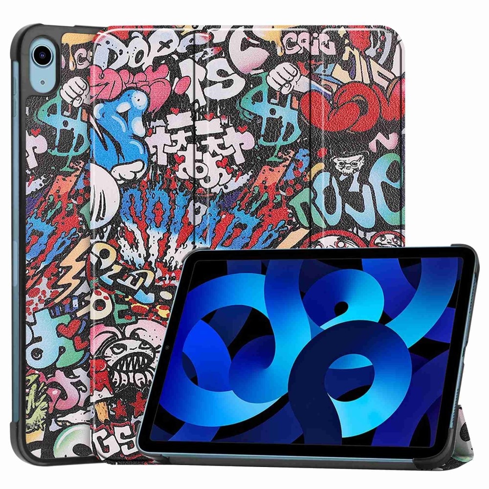 iPad 10.9 10th Gen (2022) Tri-Fold Case Schutzhülle Graffiti