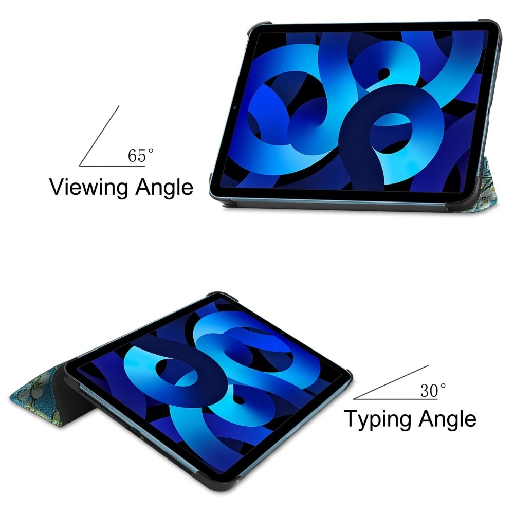 Apple iPad 10.9 10th Gen (2022) Tri-Fold Case Schutzhülle Mehrfarbig/muster
