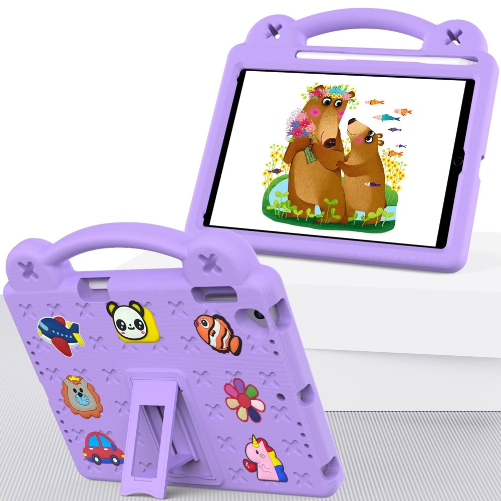 iPad Air 2 9.7 (2014) Schutzhülle Kinder Kickstand EVA lila